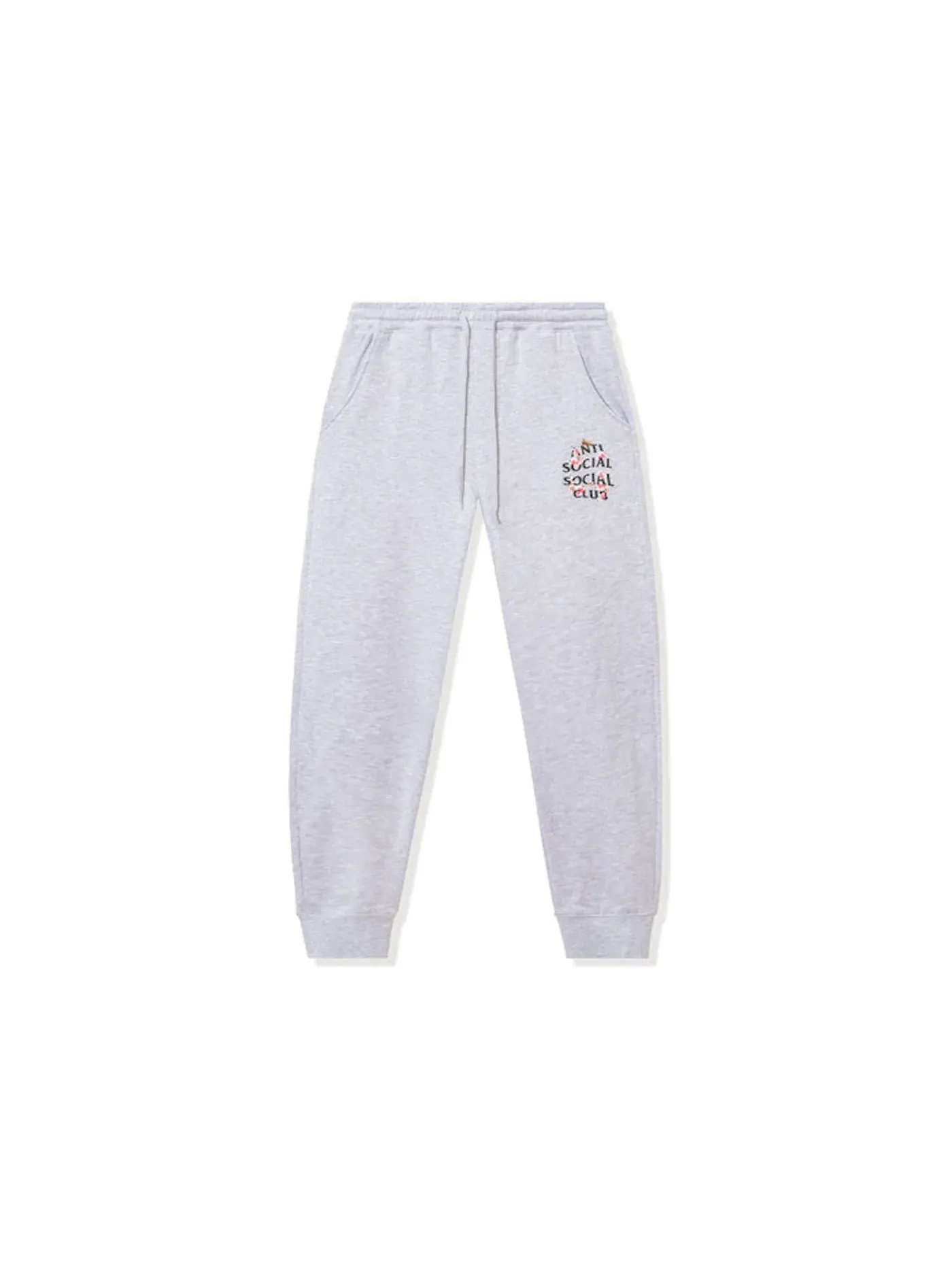 Мужские спортивные штаны с принтом Sweatpants Anti Social Social Club — изображение 1 из 2, серый