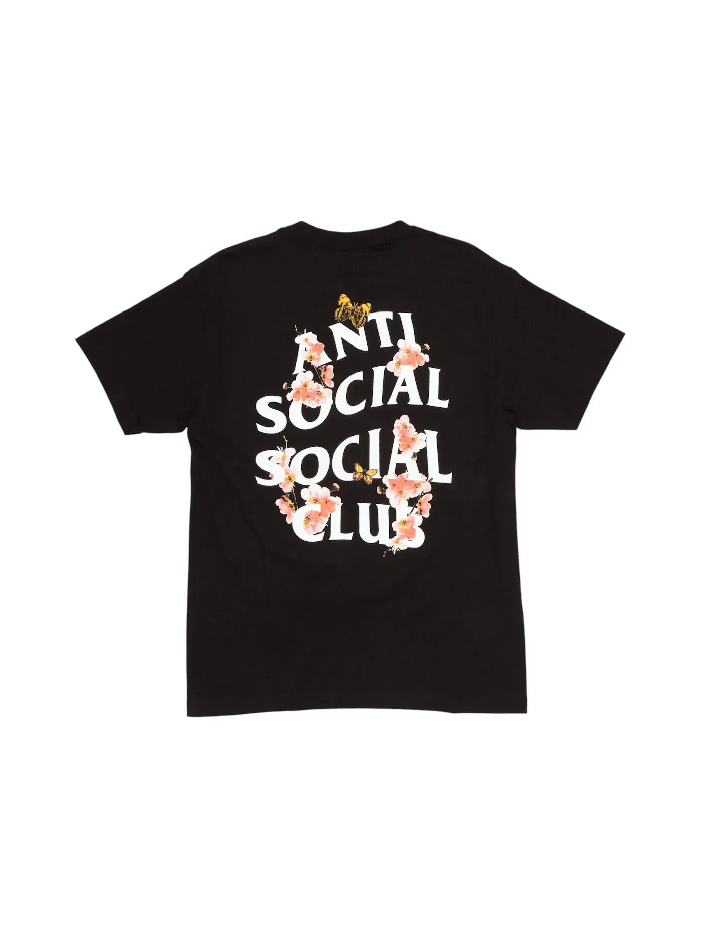 Мужская футболка с принтом Anti Social Social Club Kkoch Tee — изображение 2 из 2, черный