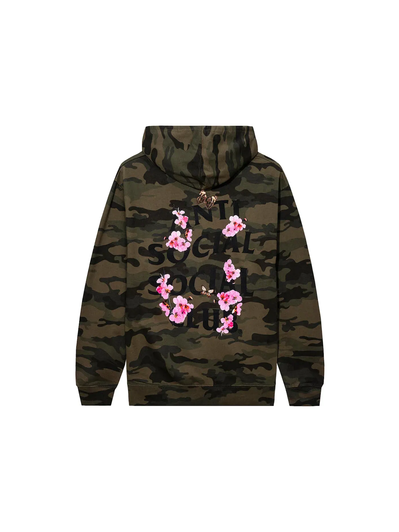 Мужской худи с принтом Kkotch Hoodie Anti Social Social Club — изображение 1 из 2, камуфляж