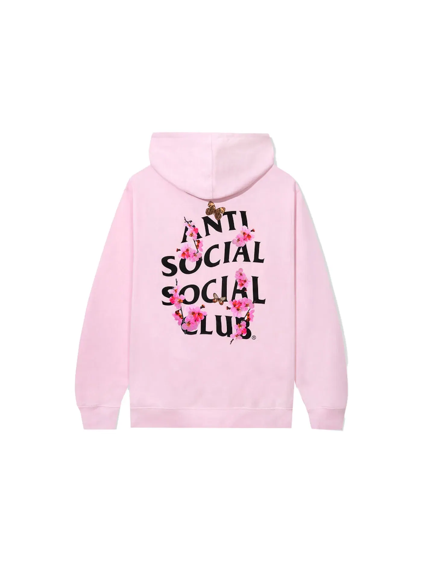 Мужская худи Kkotch Anti Social Social Club — изображение 1 из 2, розовый