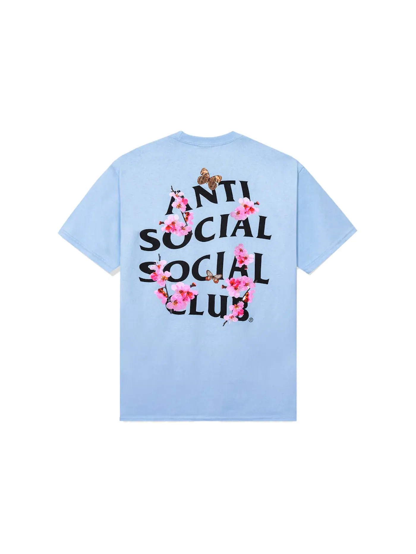 Мужская футболка с принтом Kkotch Tee Anti Social Social Club — изображение 1 из 2, синий