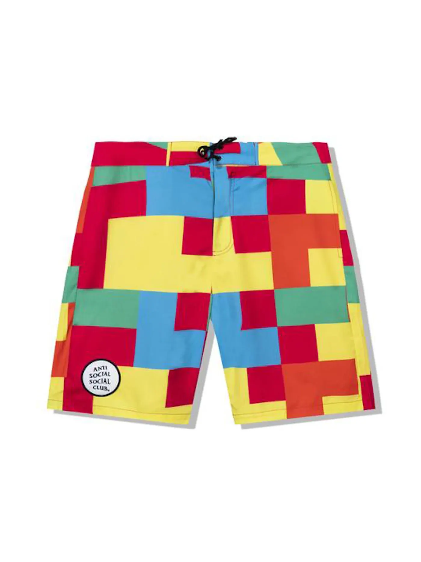 Мужские шорты с принтом Kook Board Shorts Anti Social Social Club — изображение 1 из 1, мульти