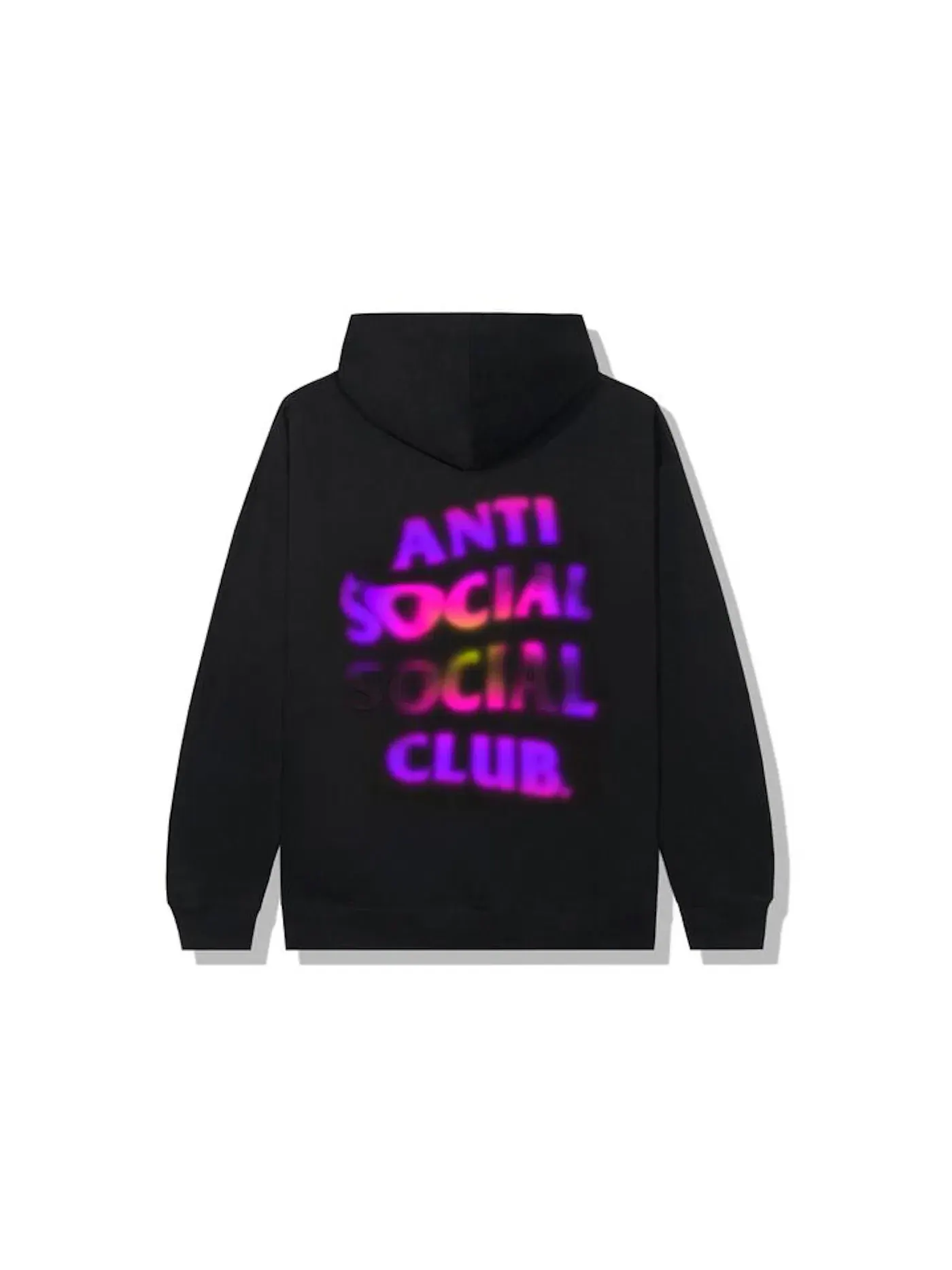 Мужской худи с принтом Anti Social Social Club Hoodie — изображение 1 из 2, черный