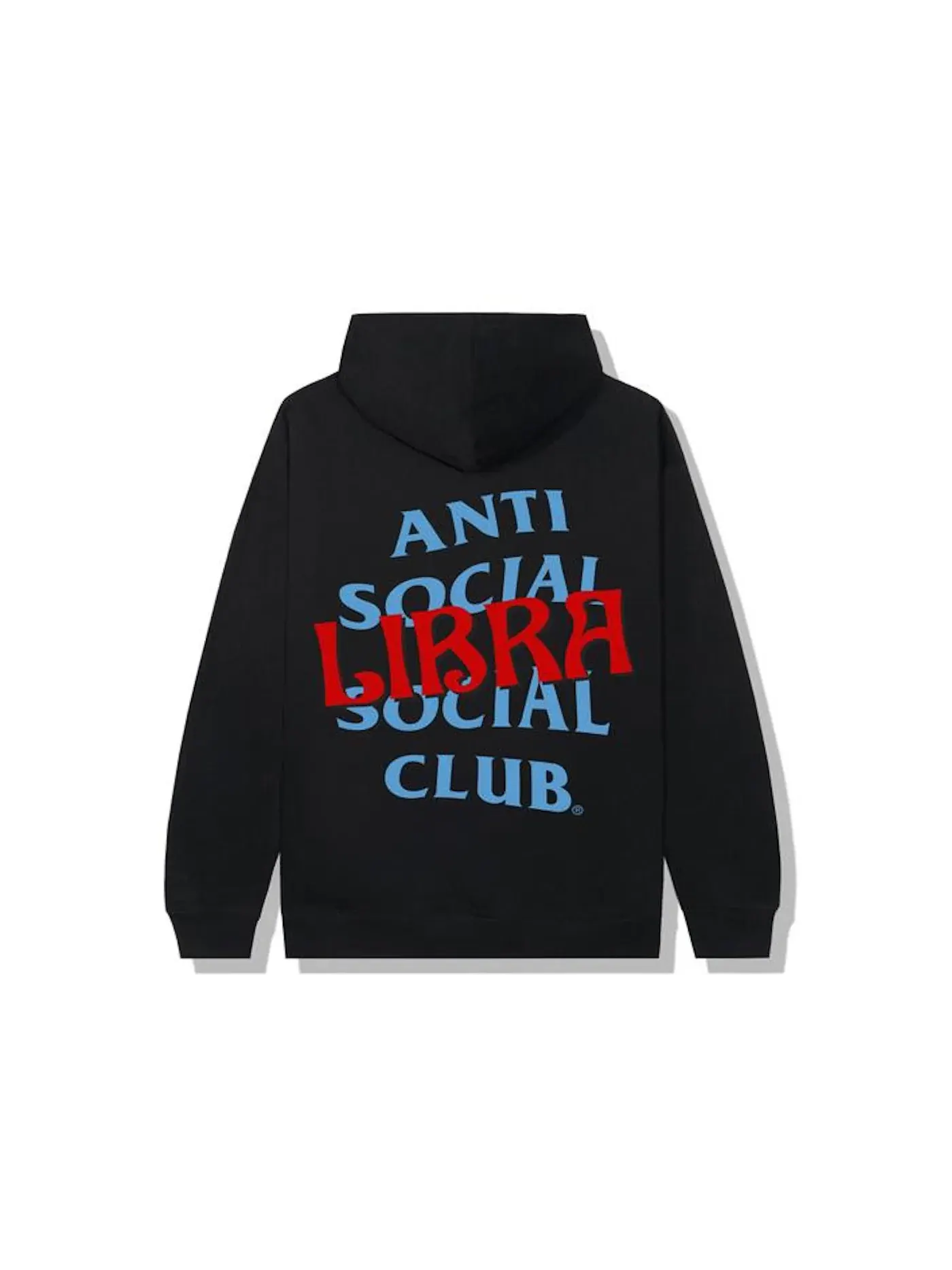 Мужская худи с принтом Anti Social Social Club — изображение 1 из 2, черный