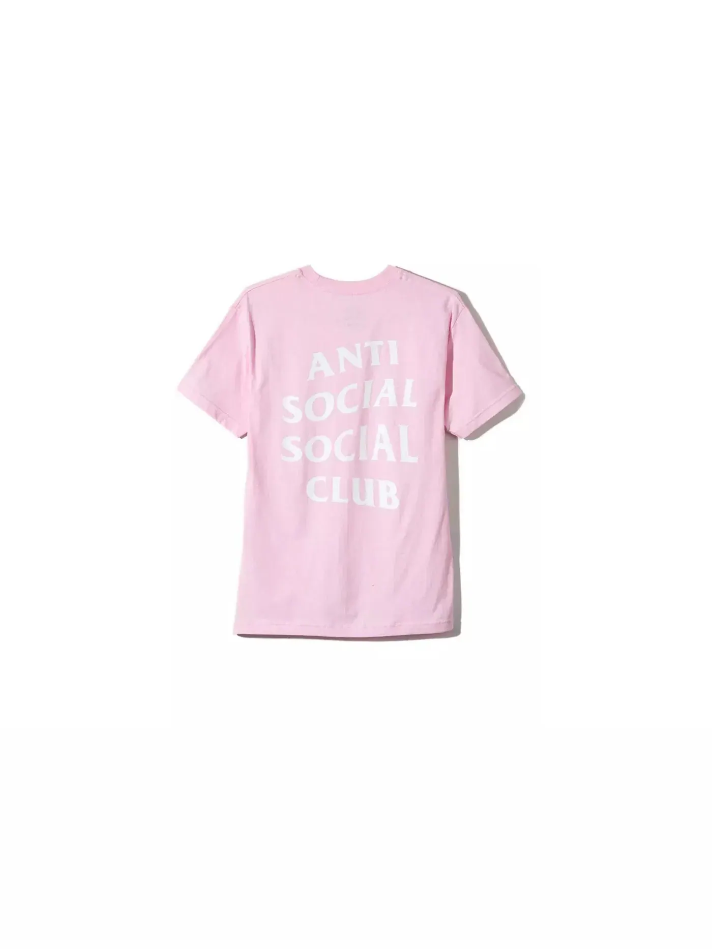 Мужская футболка с принтом Anti Social Social Club T-shirt — изображение 1 из 2, розовый
