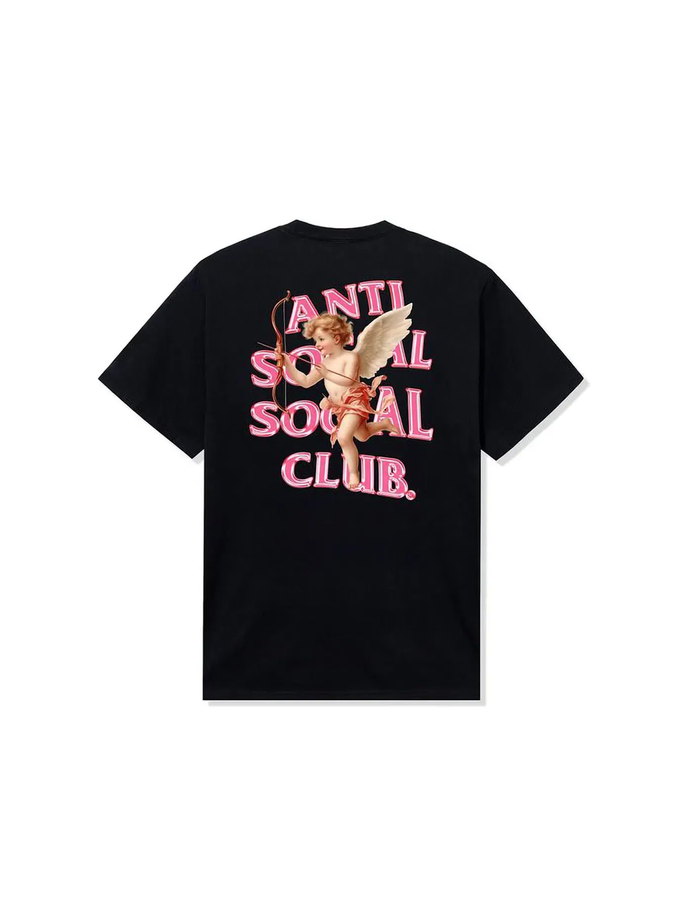 Мужская футболка с принтом Anti Social Social Club Tee — изображение 1 из 2, черный