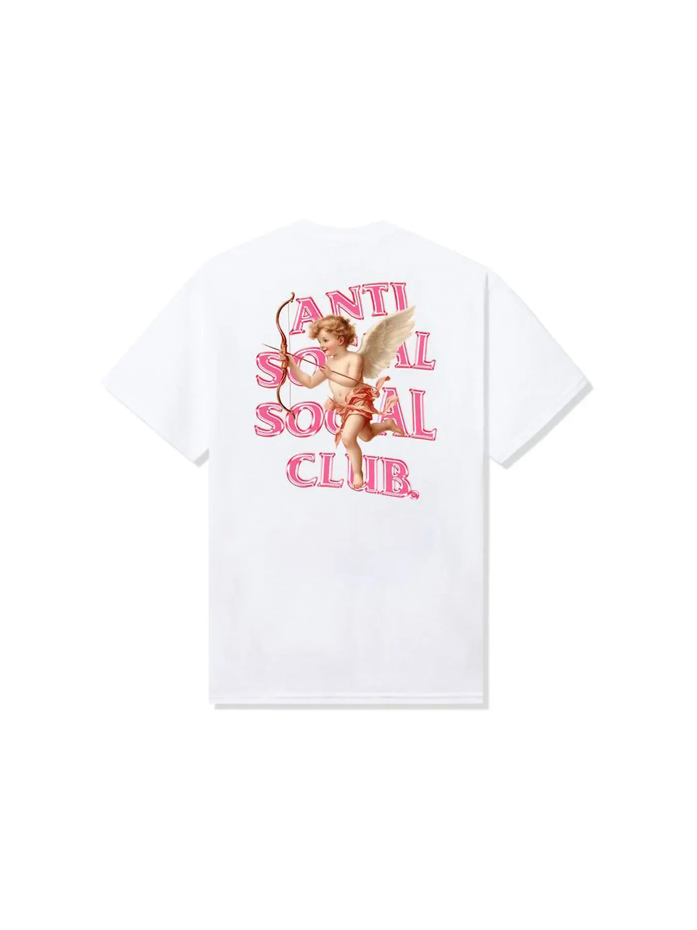 Мужская футболка с принтом Anti Social Social Club Tee — изображение 1 из 2, белый