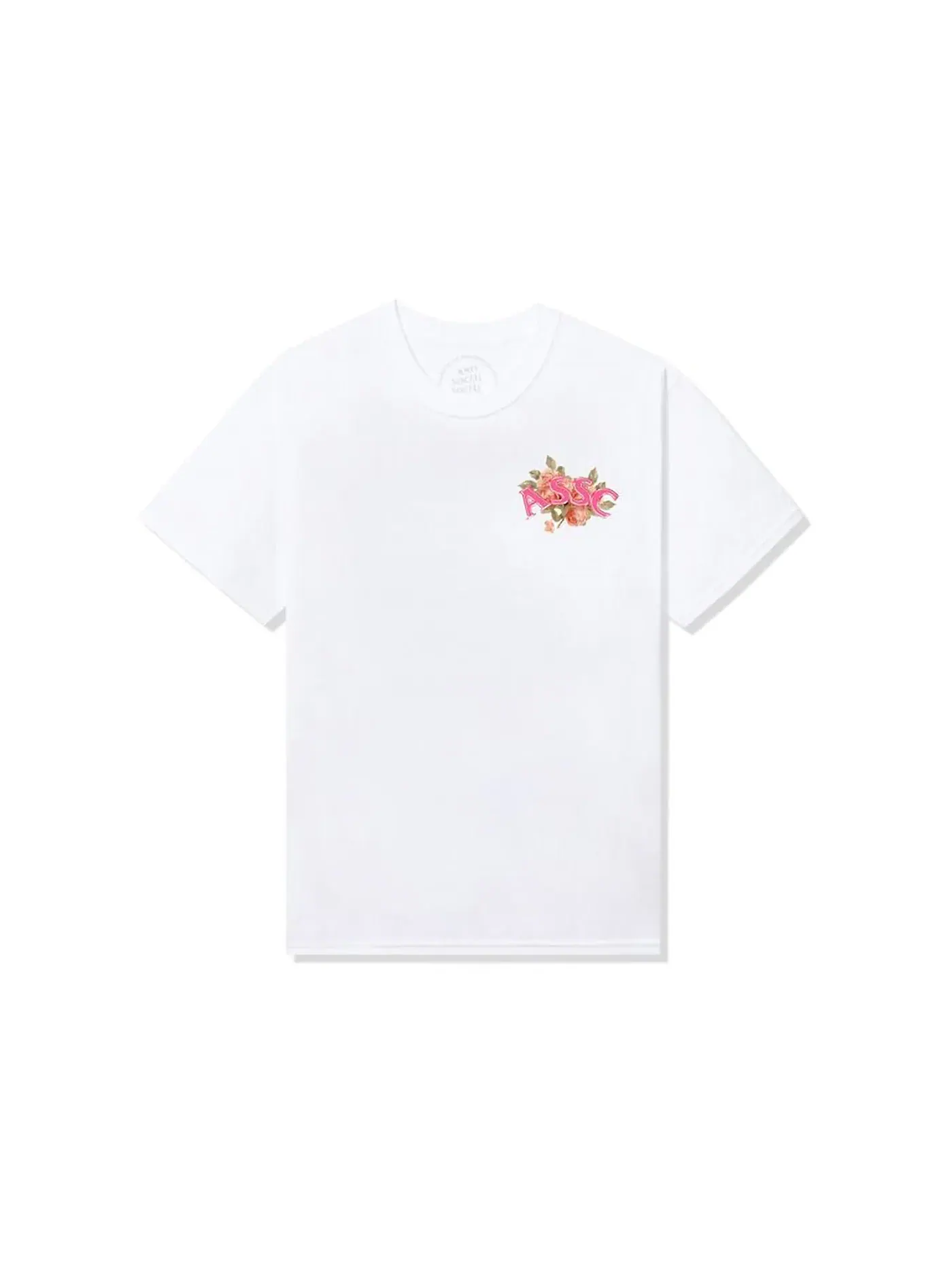 Мужская футболка с принтом Anti Social Social Club Tee — изображение 2 из 2, белый