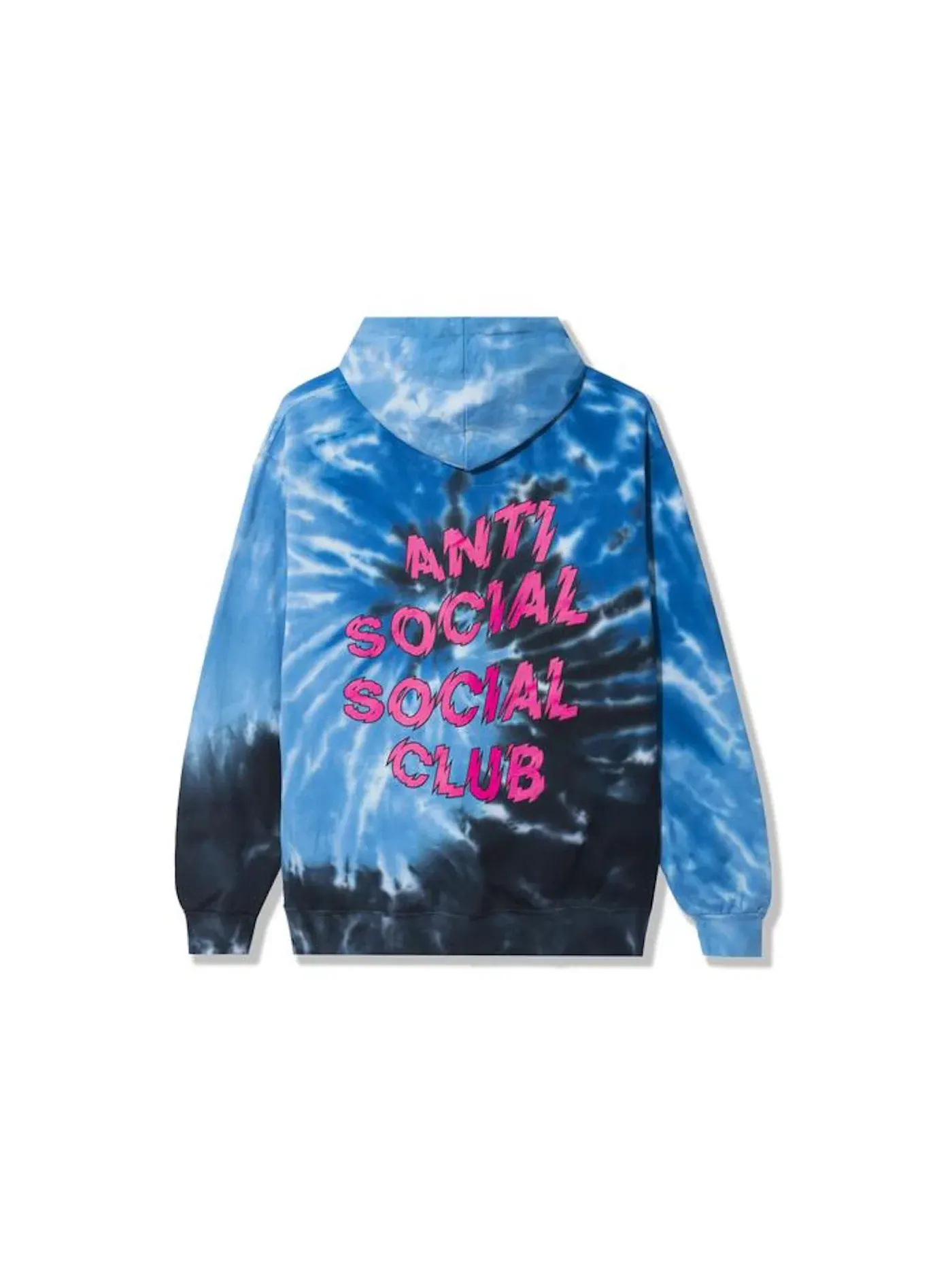 Мужской худи с принтом Maniac Anti Social Social Club — изображение 1 из 2, синий