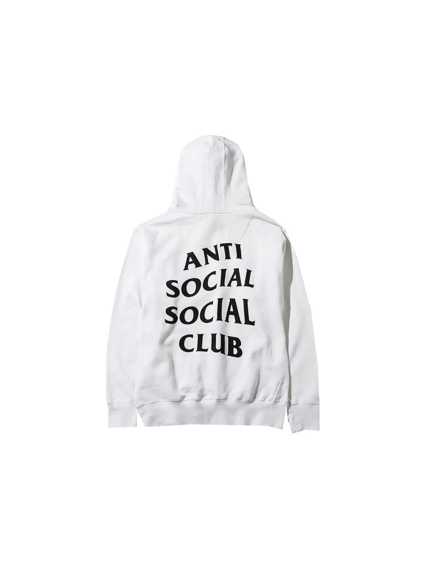 Мужская худи с принтом Masochism Mind Game Hoodie Anti Social Social Club — изображение 1 из 2, белый