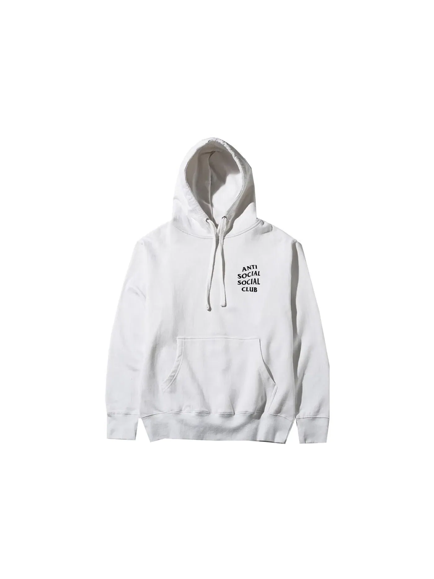 Мужская худи с принтом Masochism Mind Game Hoodie Anti Social Social Club — изображение 2 из 2, белый
