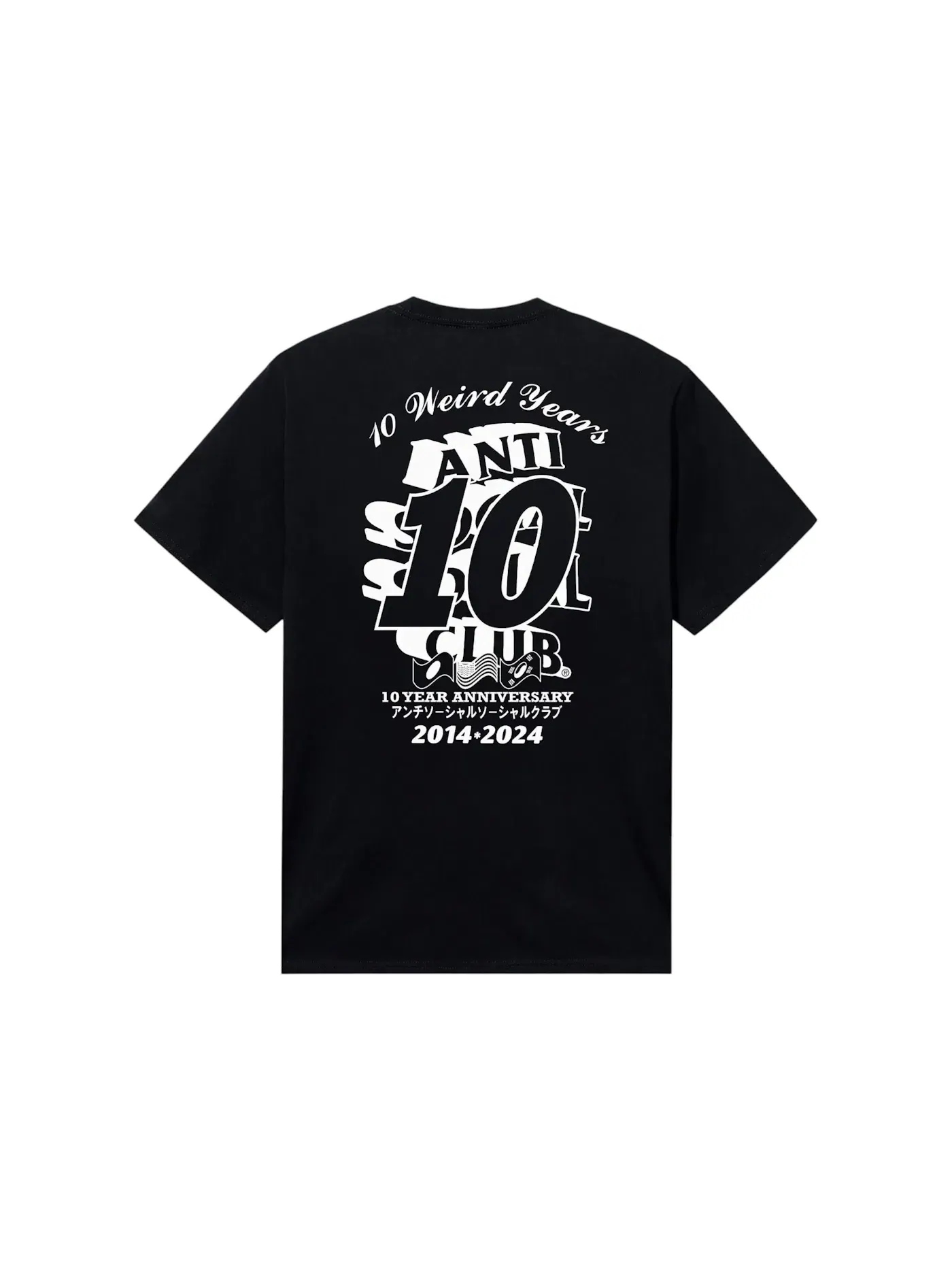 Мужская футболка Anti Social Social Club Tee — изображение 2 из 2, черный