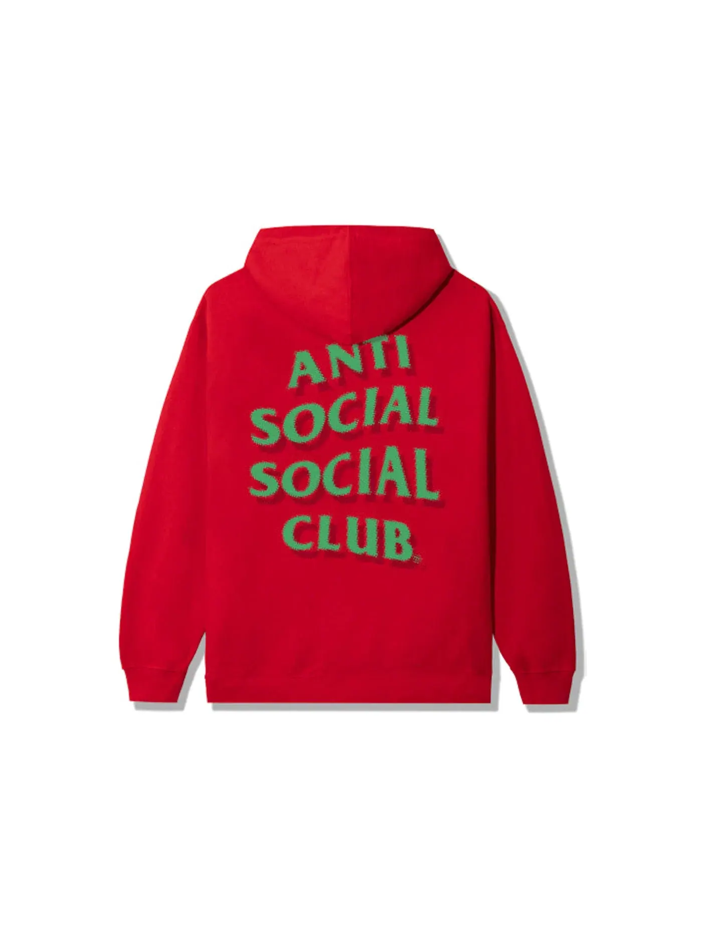 Мужская худи с длинным рукавом Anti Social Social Club — изображение 2 из 2, красный