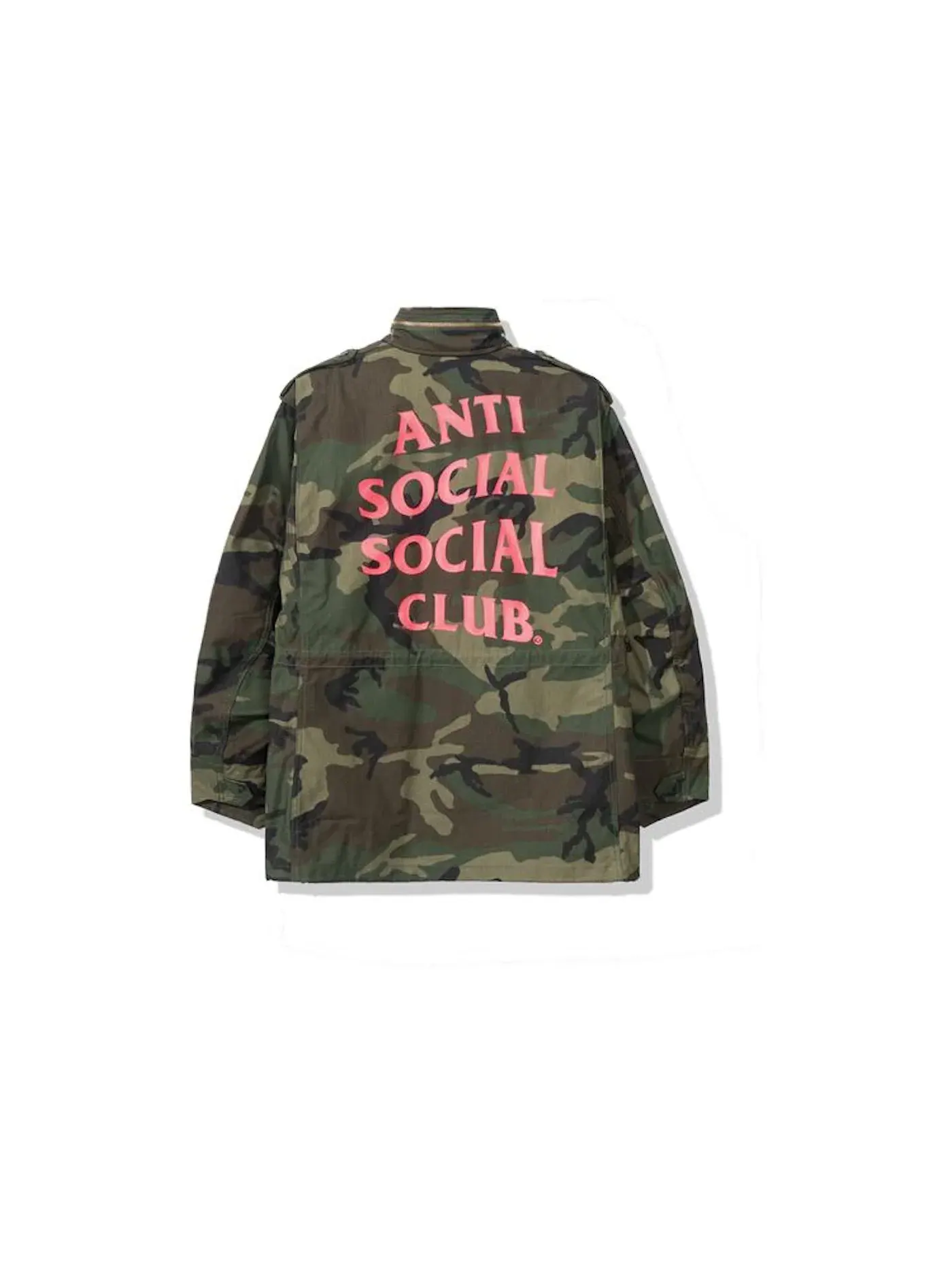 Мужская куртка-бомбер Milspec Alpha Anti Social Social Club — изображение 1 из 2, камуфляж