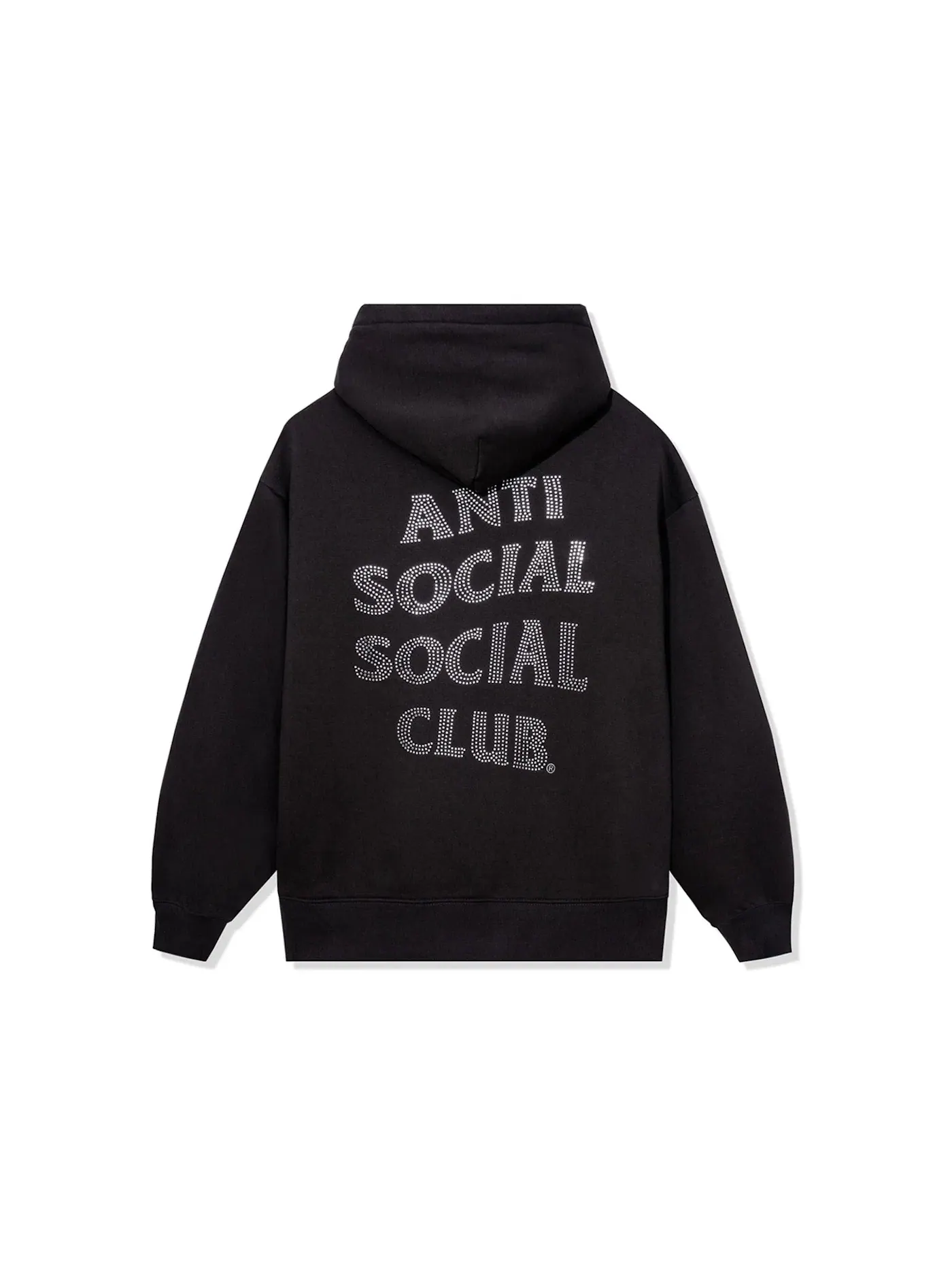 Мужской худи с принтом Anti Social Social Club Mind Game Nailhead Premium Heavyweight — изображение 1 из 2, угольный