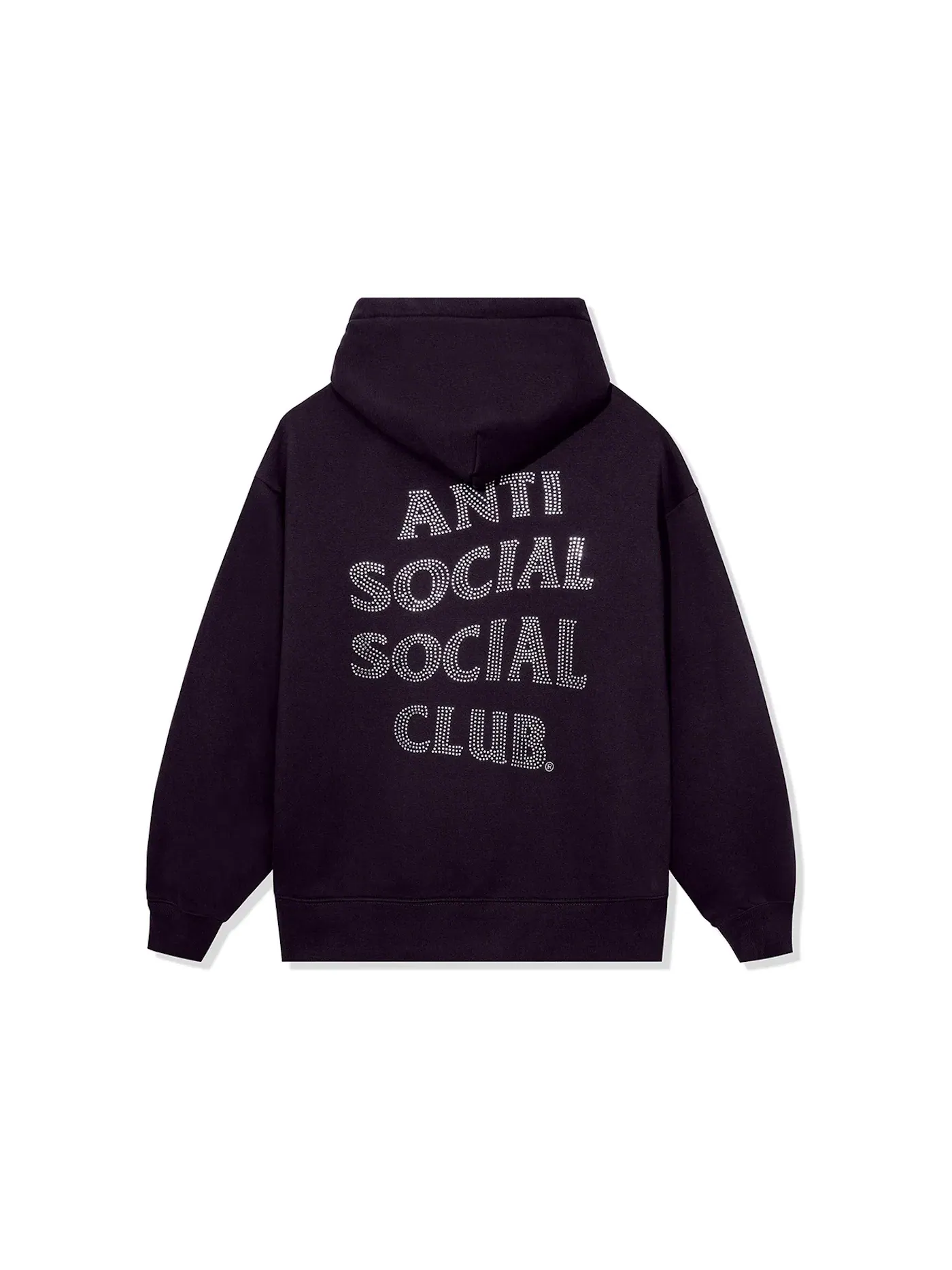 Мужской худи с принтом Anti Social Social Club Mind Game Nailhead Premium Heavyweight Hoodie — изображение 1 из 2, сливавый