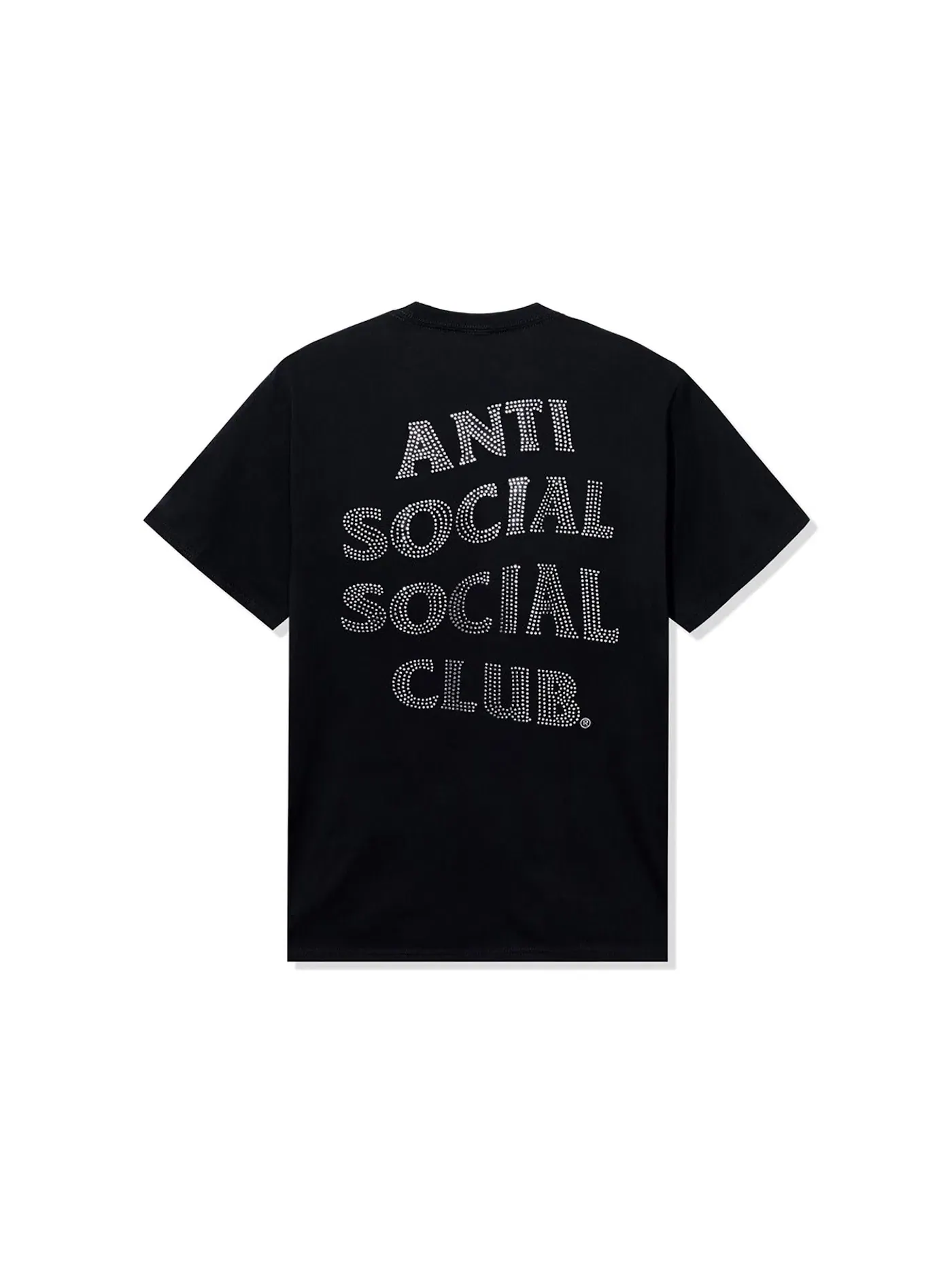 Мужская футболка с принтом Anti Social Social Club Mind Game Nailhead Premium Heavyweight Tee — изображение 1 из 2, черный