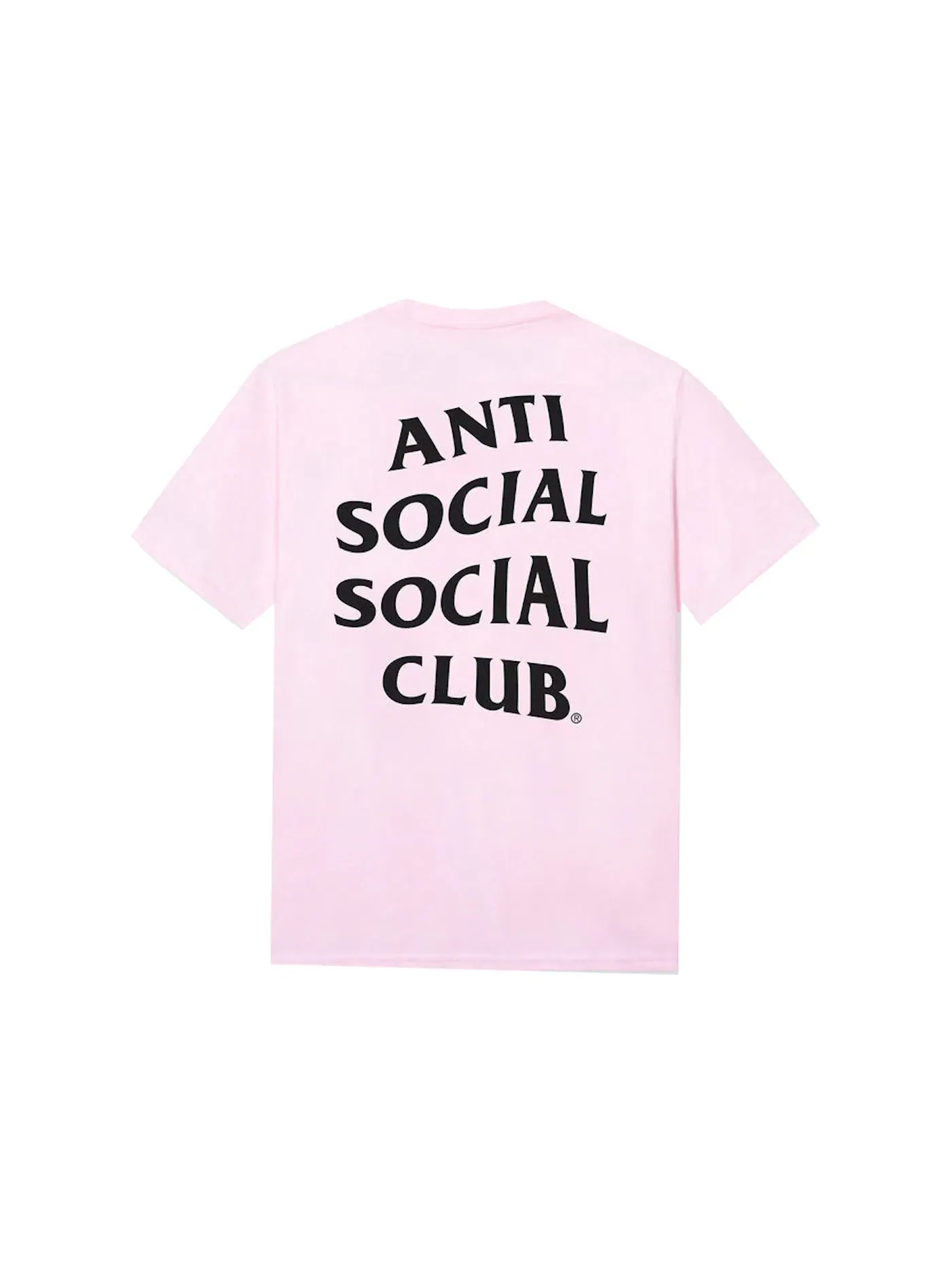 Мужская футболка с принтом Mind Game Tee Anti Social Social Club — изображение 1 из 2, розовый