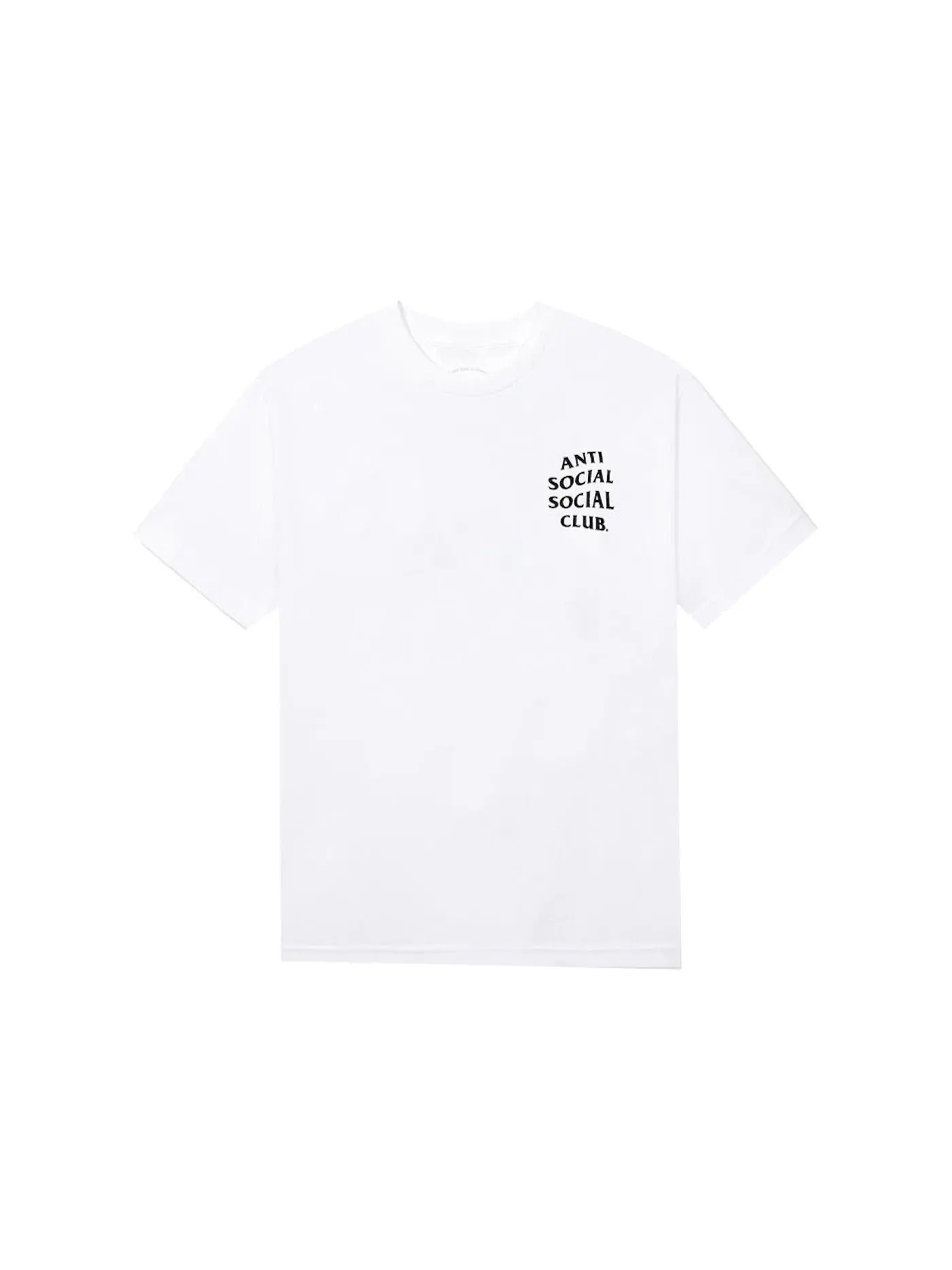 Мужская футболка с принтом Mind Game Tee Anti Social Social Club — изображение 2 из 2, белый