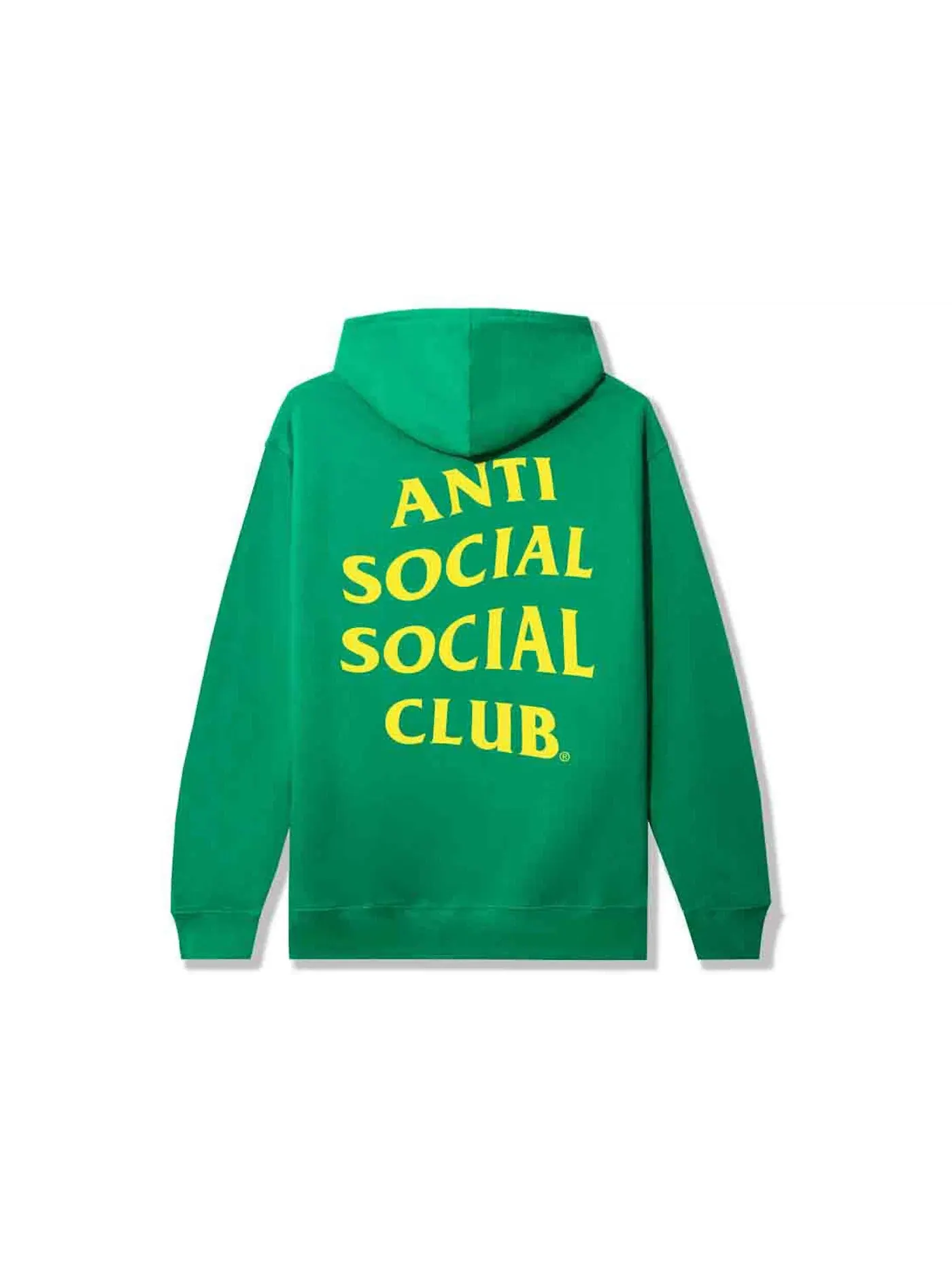 Мужская худи с принтом Mind Games A/F 21 Anti Social Social Club — изображение 1 из 3, зеленый