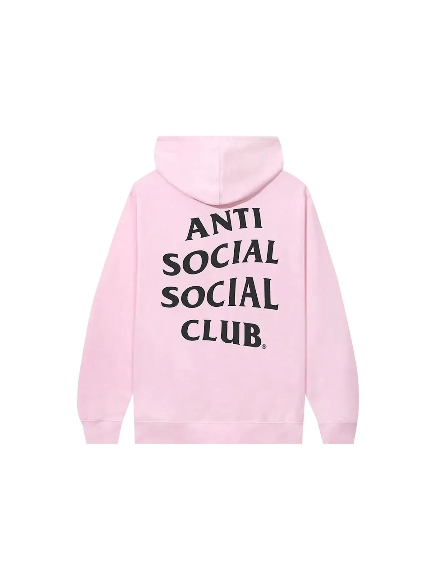 Мужская худи Mind Games Anti Social Social Club — изображение 1 из 2, черный/розовый