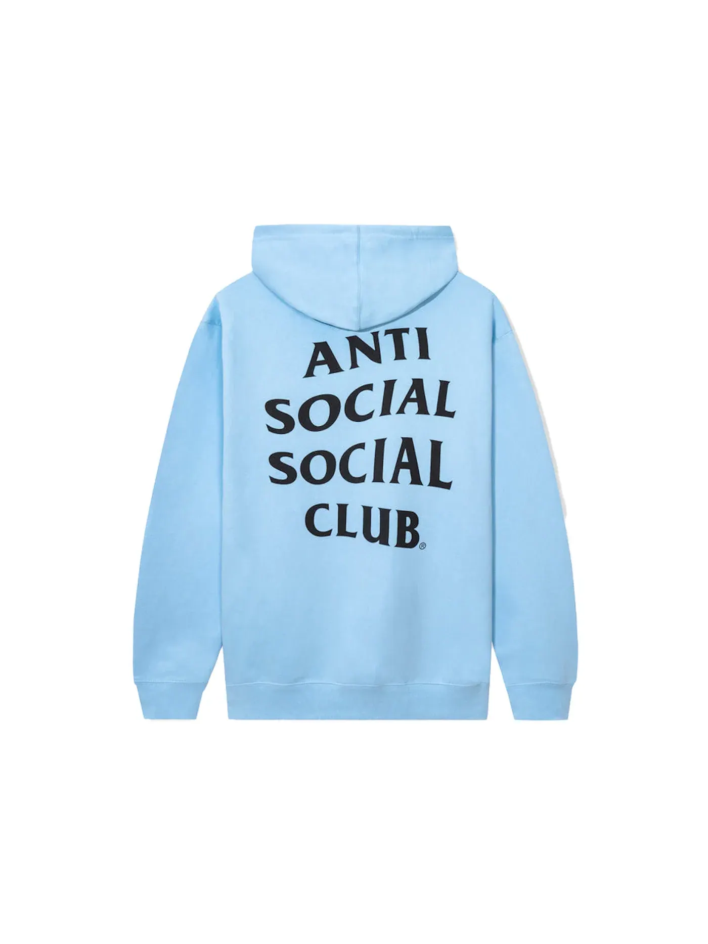 Мужской худи с принтом Anti Social Social Club Hoodie — изображение 1 из 2, синий