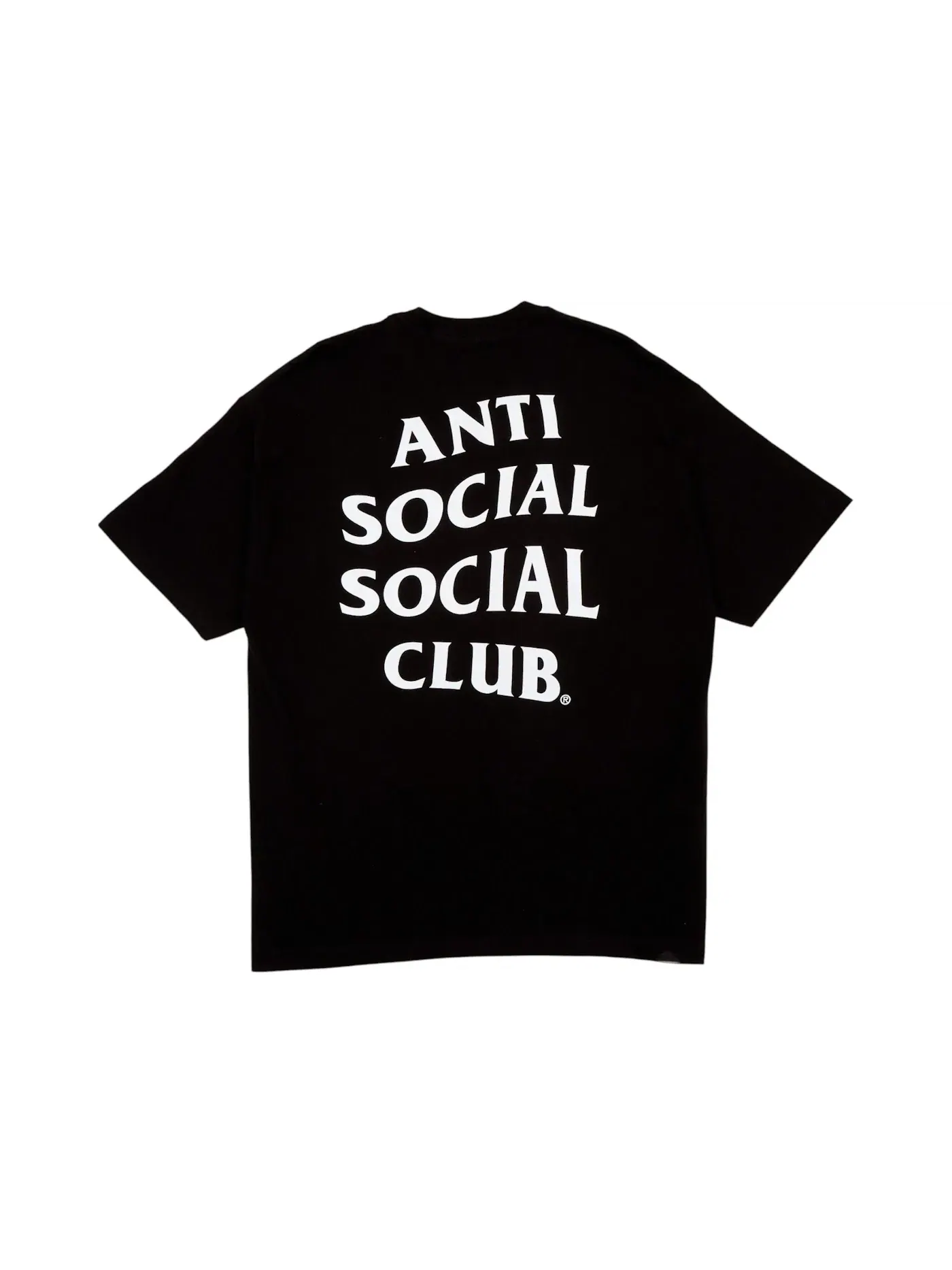 Мужская футболка с принтом Tee Anti Social Social Club — изображение 2 из 2, черный