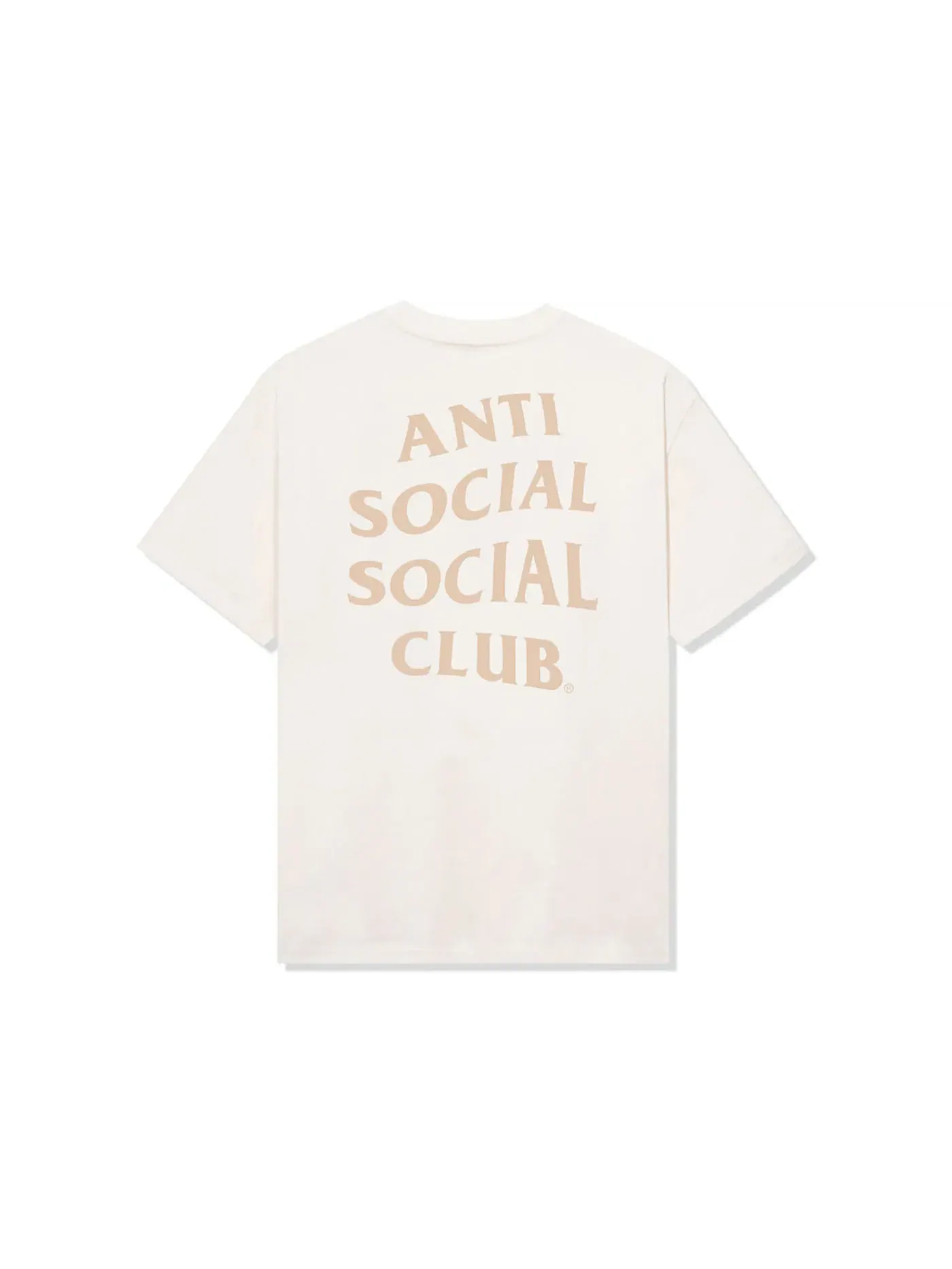 Мужская футболка с принтом Mind Games Tee Anti Social Social Club — изображение 1 из 2, прозрачный