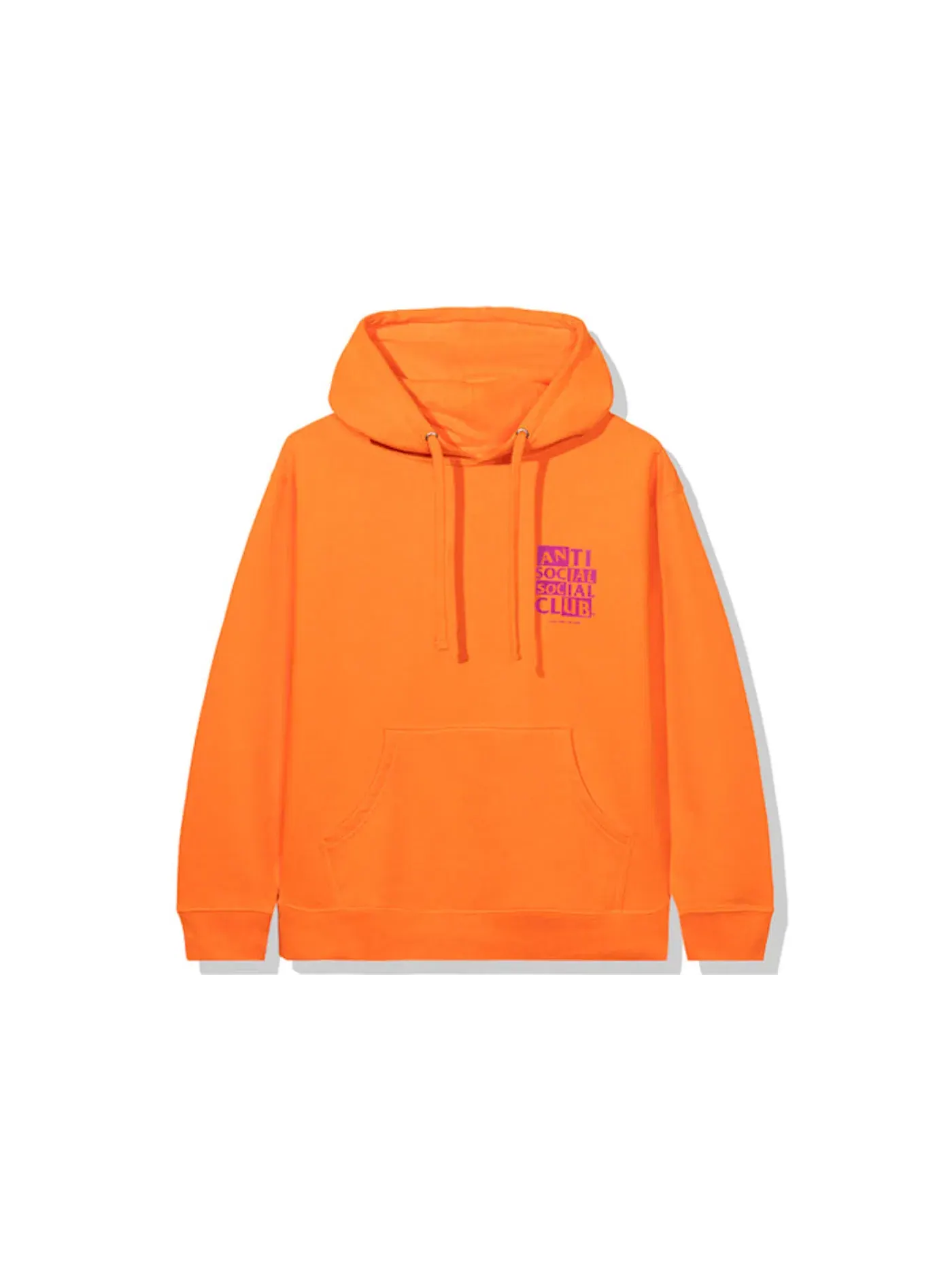Мужской худи Muted Hoodie Anti Social Social Club — изображение 2 из 2, оранжевый