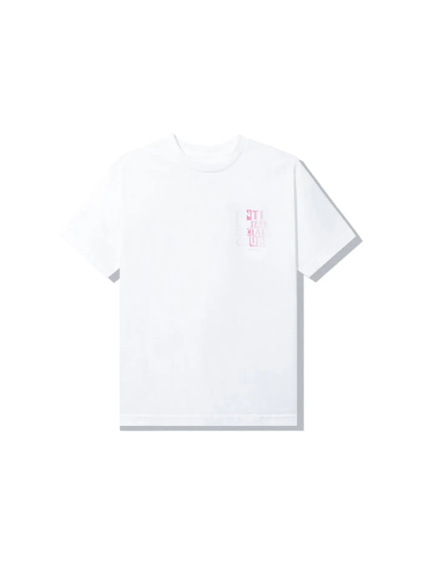 Мужская футболка с принтом Anti Social Social Club T-shirt — изображение 2 из 2, белый