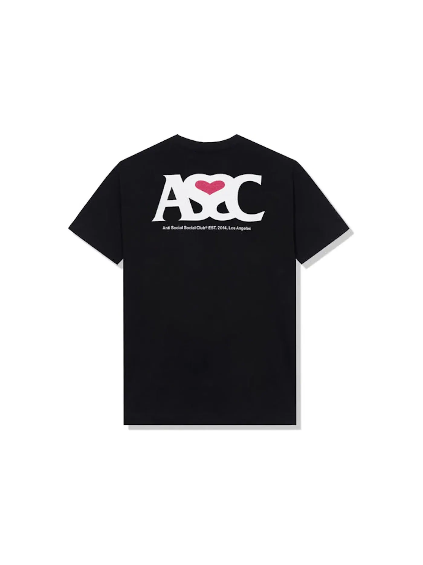 Мужская футболка с принтом Anti Social Social Club T-shirt — изображение 1 из 2, черный