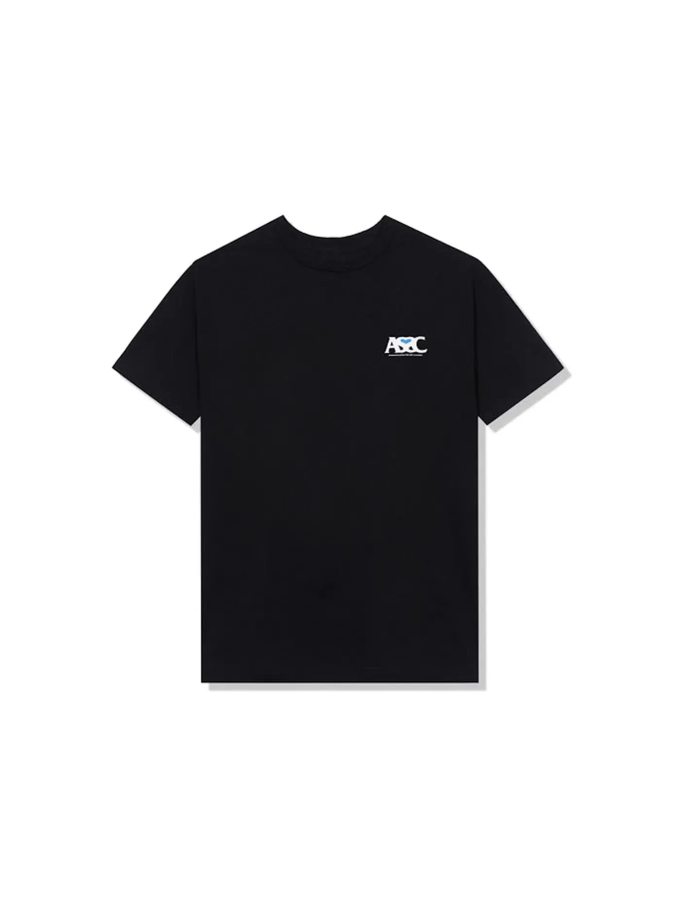 Мужская футболка с принтом Anti Social Social Club T-shirt — изображение 2 из 2, черный