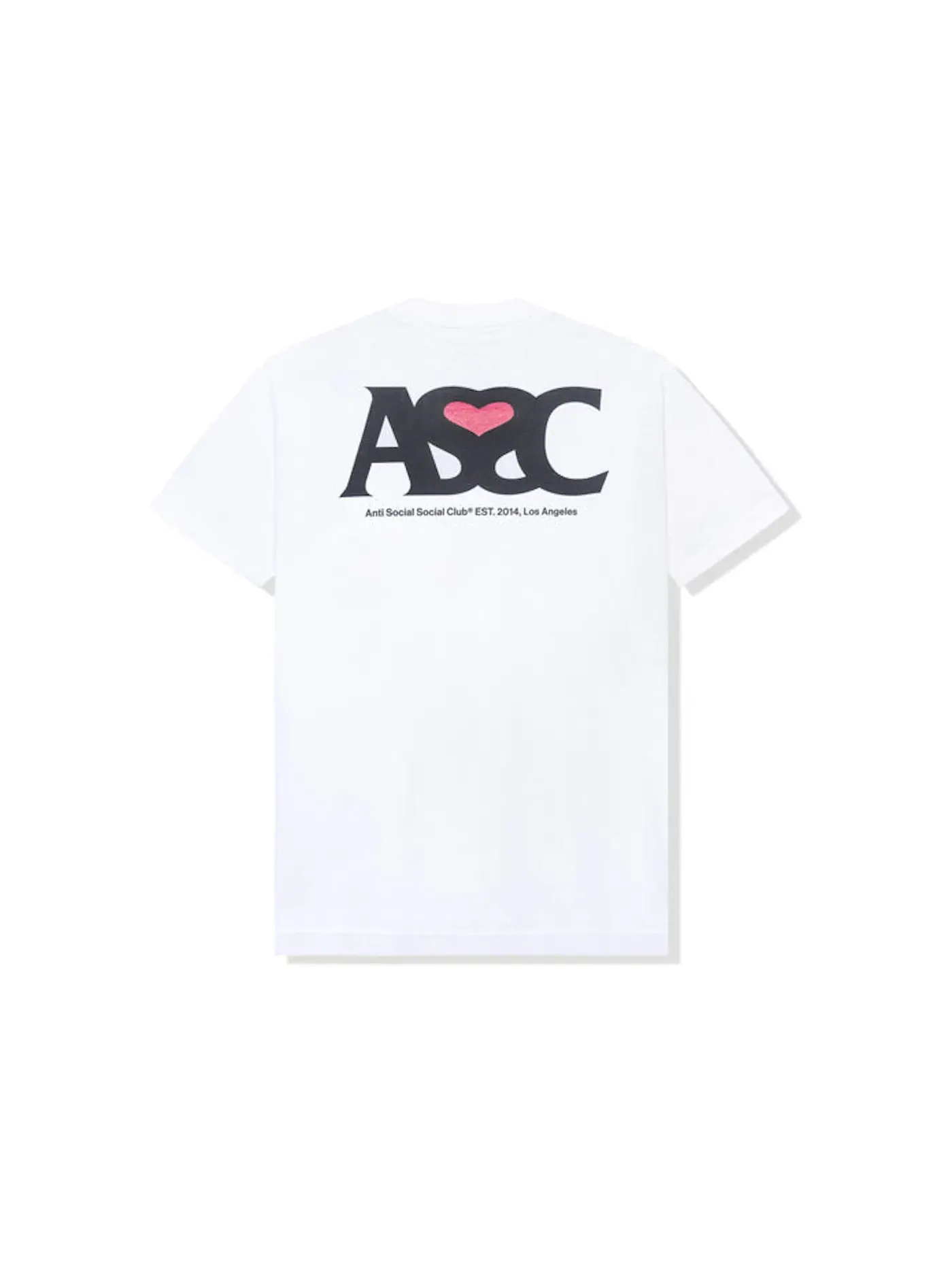 Мужская футболка с принтом Anti Social Social Club T-shirt — изображение 1 из 2, белый