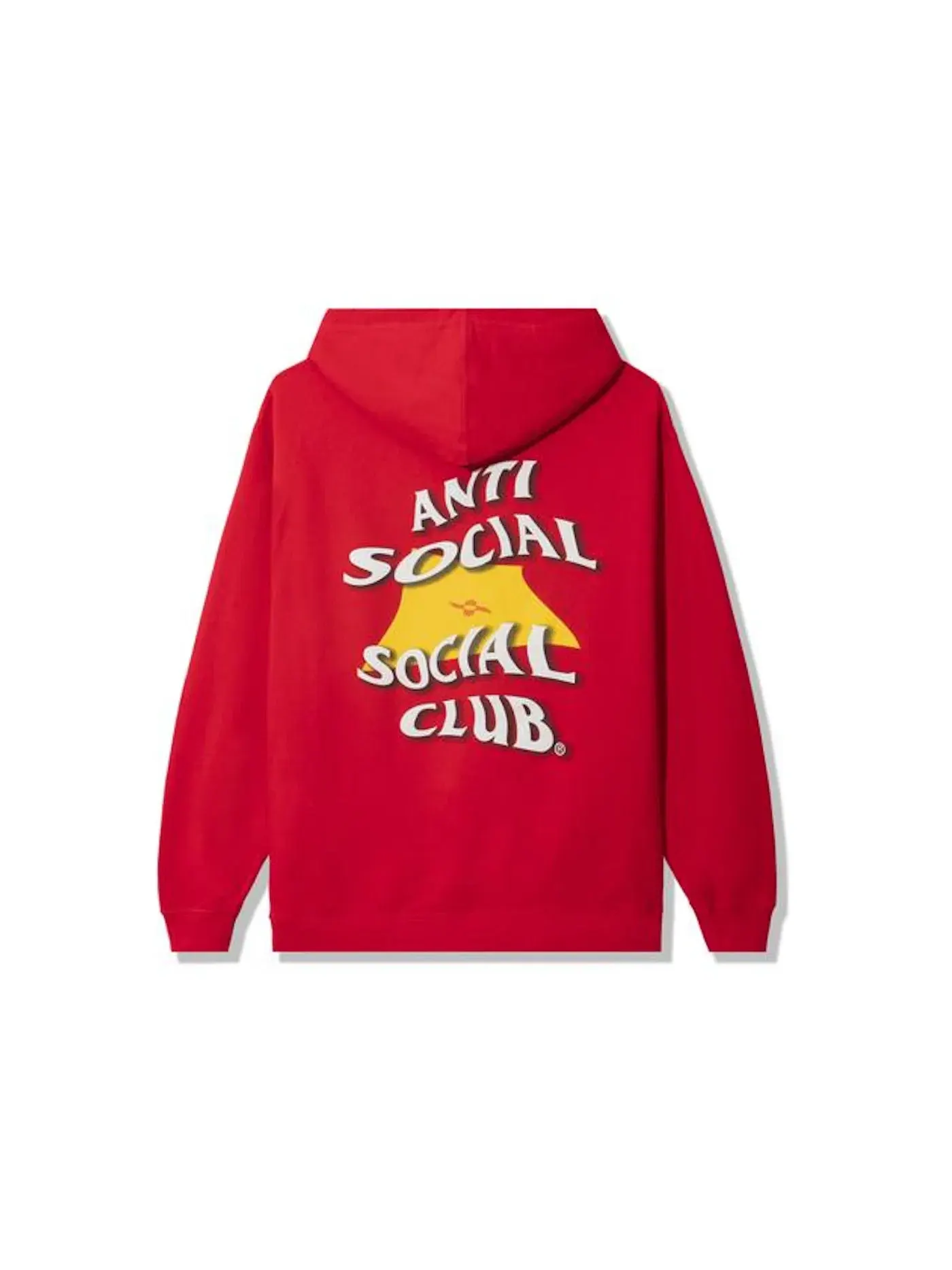 Мужской худи Anti Social Social Club — изображение 1 из 2, красный