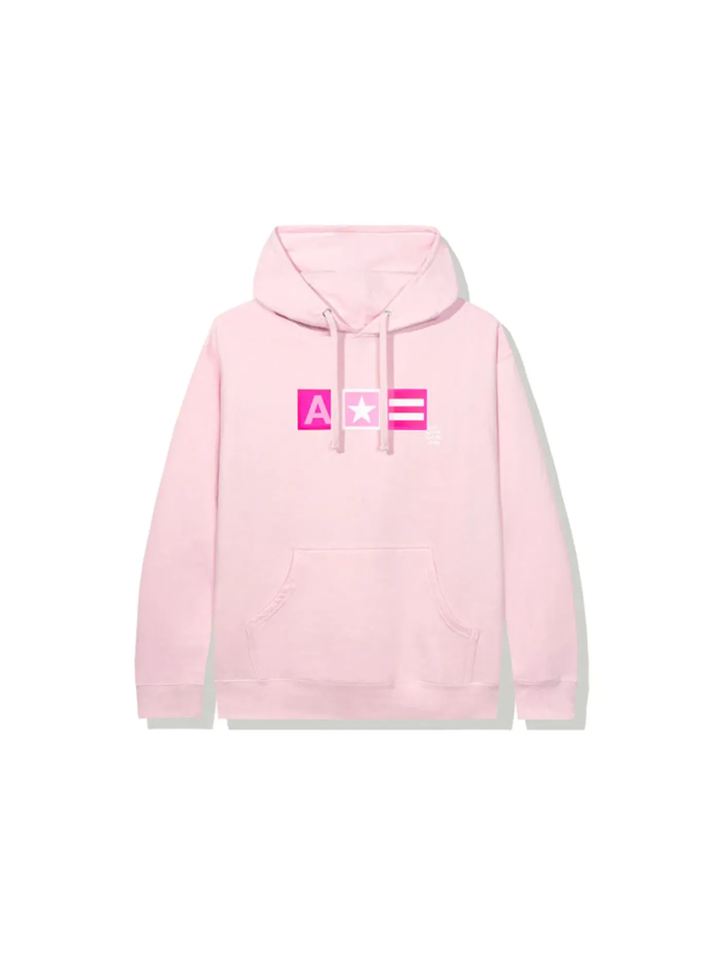 Мужская худи с принтом Anti Social Social Club No Hope For Us Hoodie — изображение 1 из 2, розовый