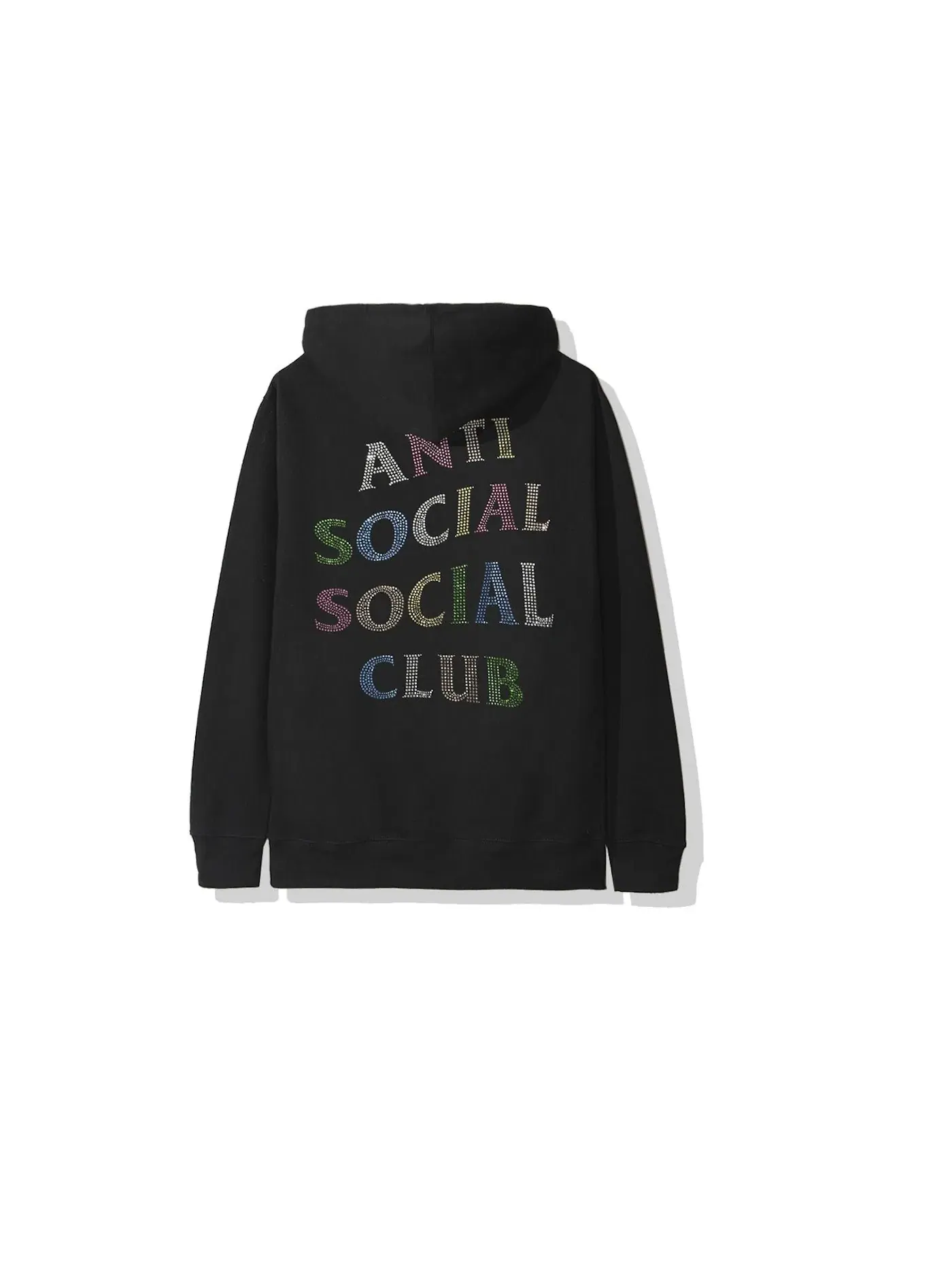 Мужская худи с принтом Hoodie Anti Social Social Club — изображение 1 из 2, черный