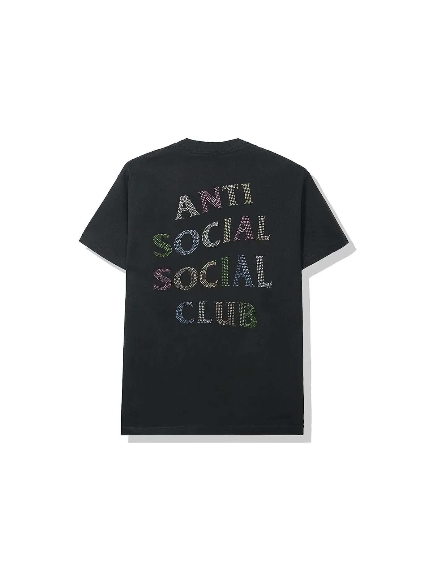 Мужская футболка с принтом Anti Social Social Club Tee — изображение 1 из 2, черный