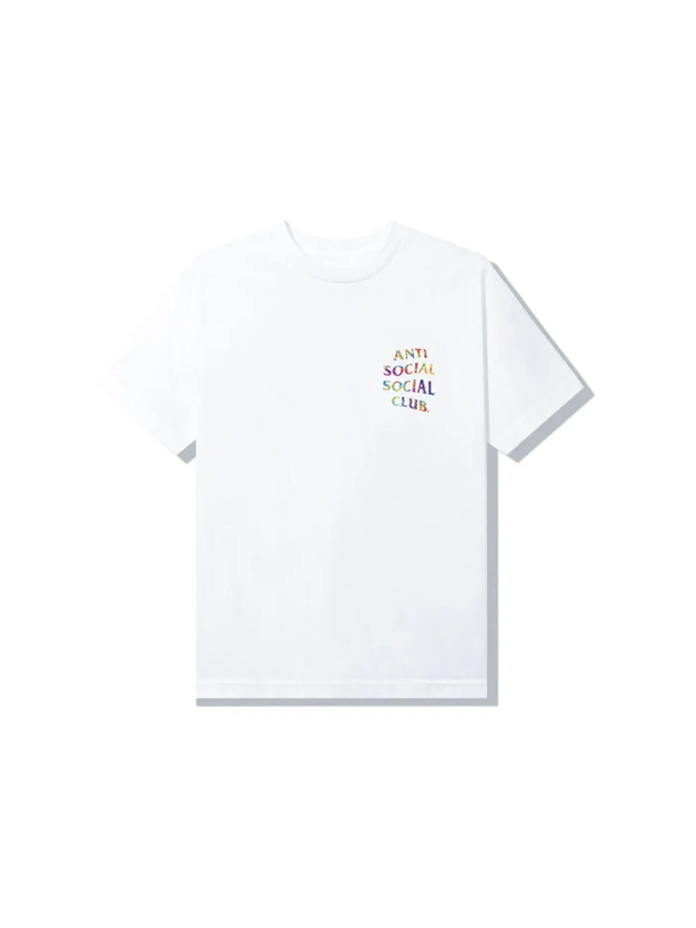 Мужская футболка с принтом Anti Social Social Club T-shirt — изображение 2 из 2, белый