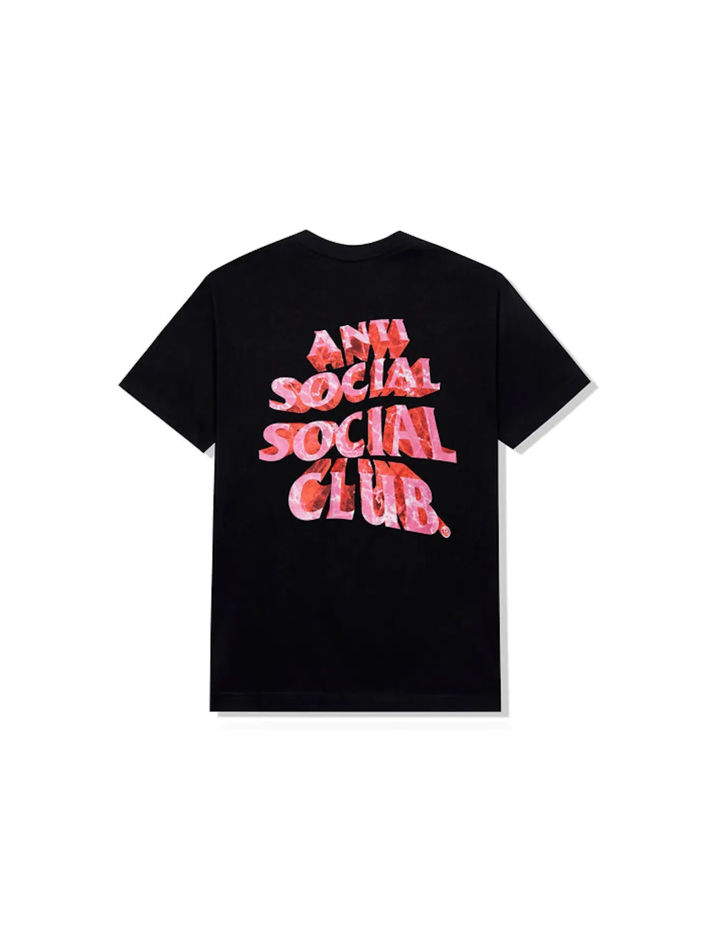 Мужская футболка с принтом Anti Social Social Club Tee — изображение 1 из 2, черный