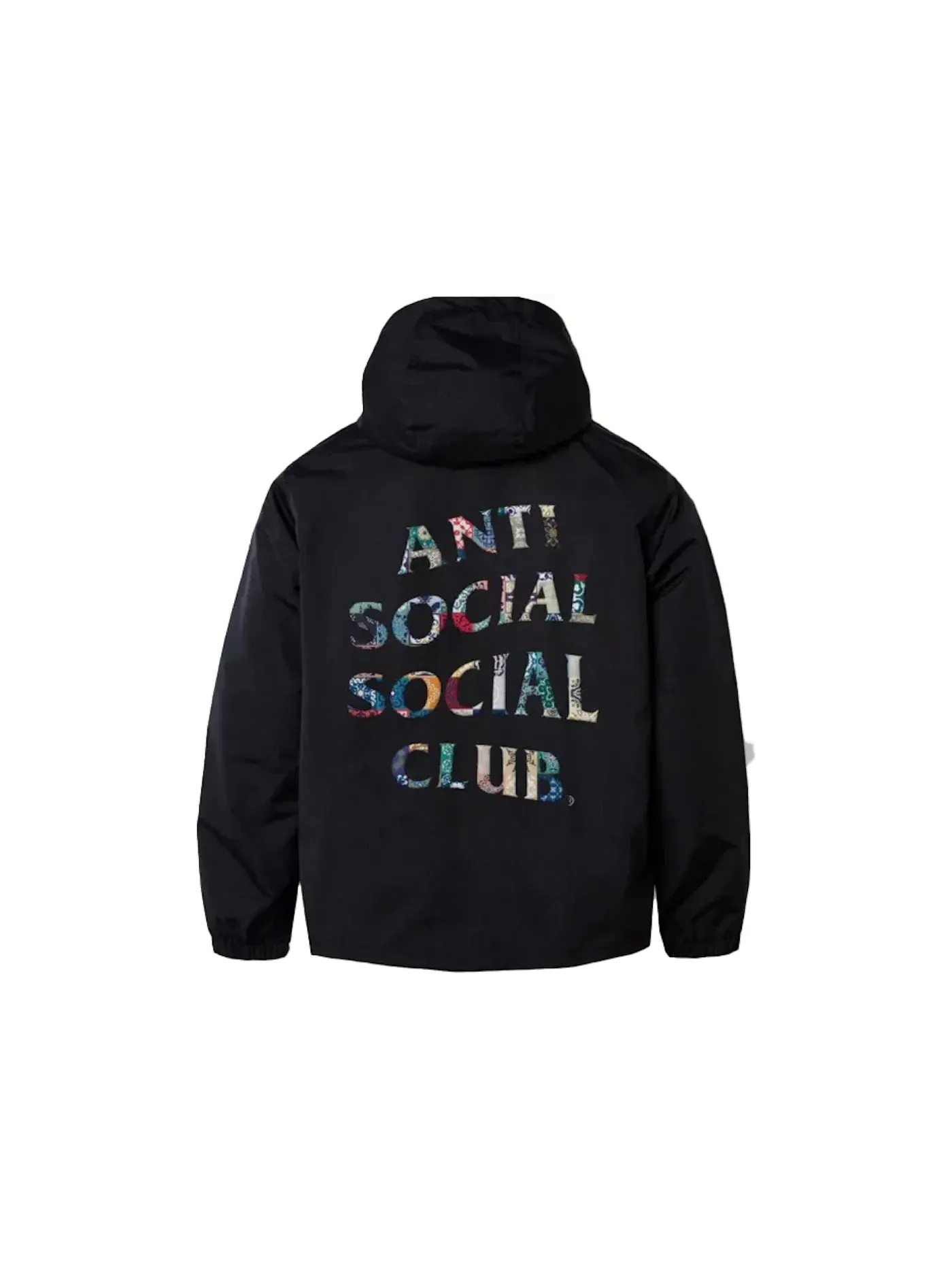Мужская худи с принтом Picking Up The Pieces Anti Social Social Club — изображение 1 из 2, черный