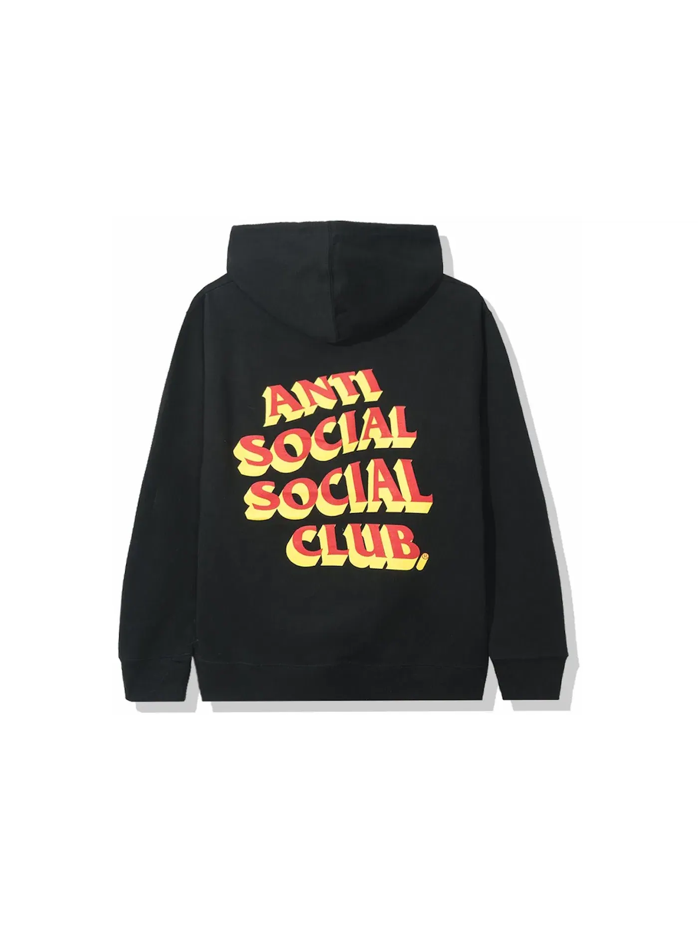 Мужская худи с принтом Popcorn Hoodie Anti Social Social Club — изображение 1 из 2, черный