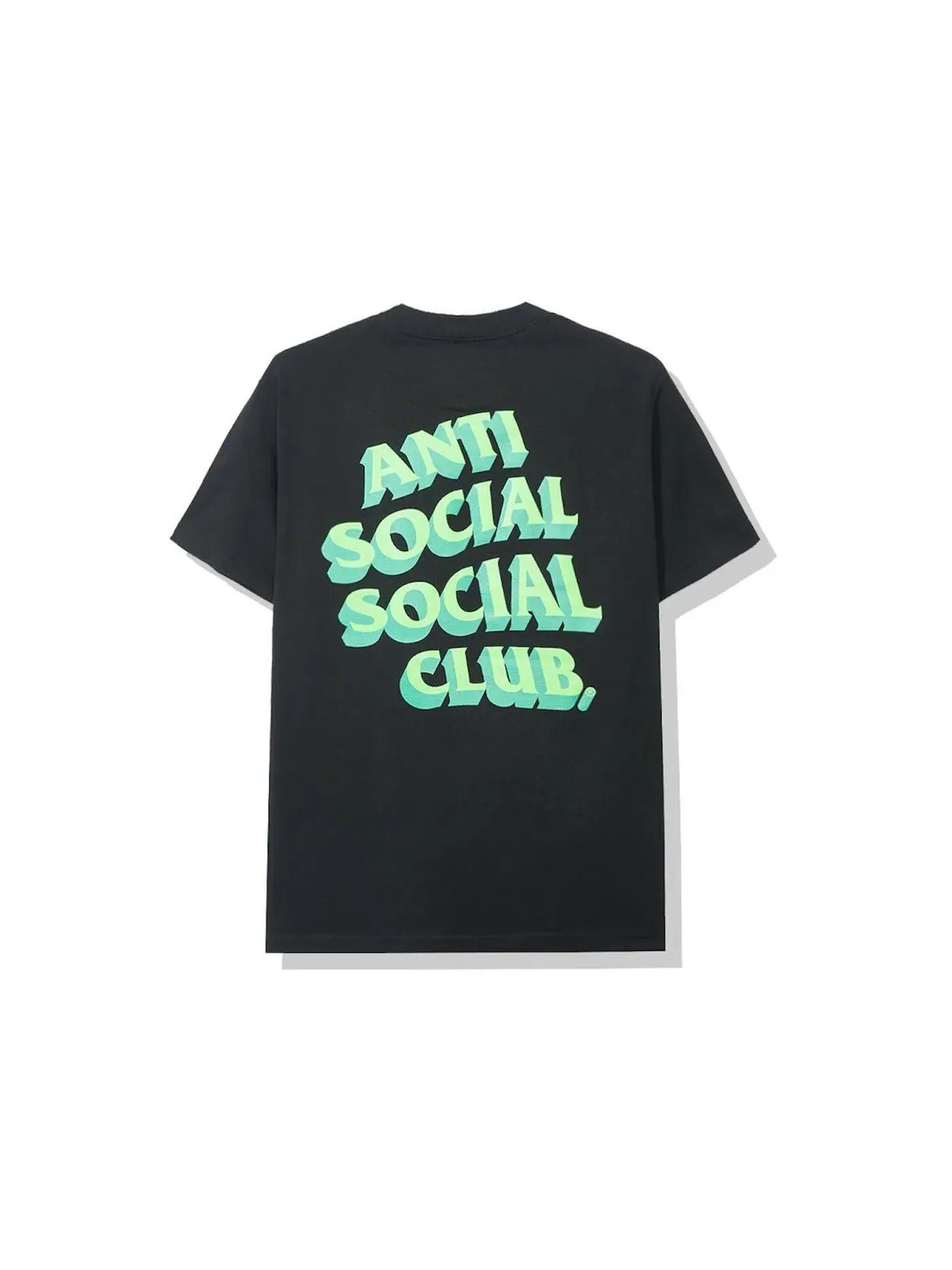 Мужская футболка с принтом Anti Social Social Club Tee — изображение 1 из 2, черный