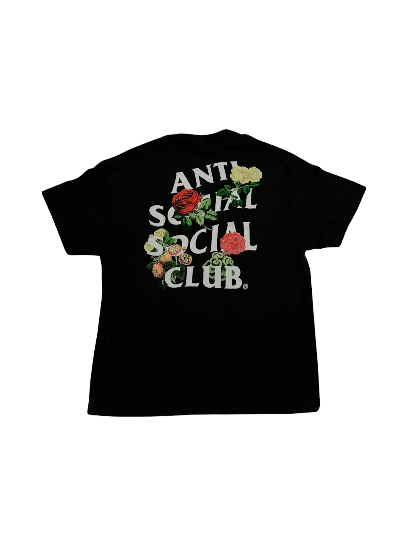 Мужская футболка с принтом Anti Social Social Club — изображение 1 из 2, черный