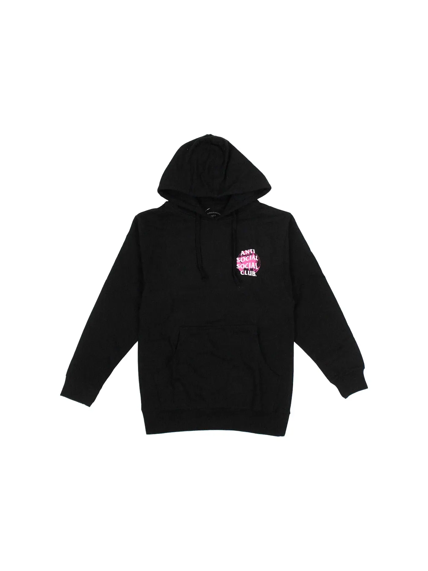 Мужской худи с принтом Puli Hoodie Anti Social Social Club — изображение 2 из 3, черный