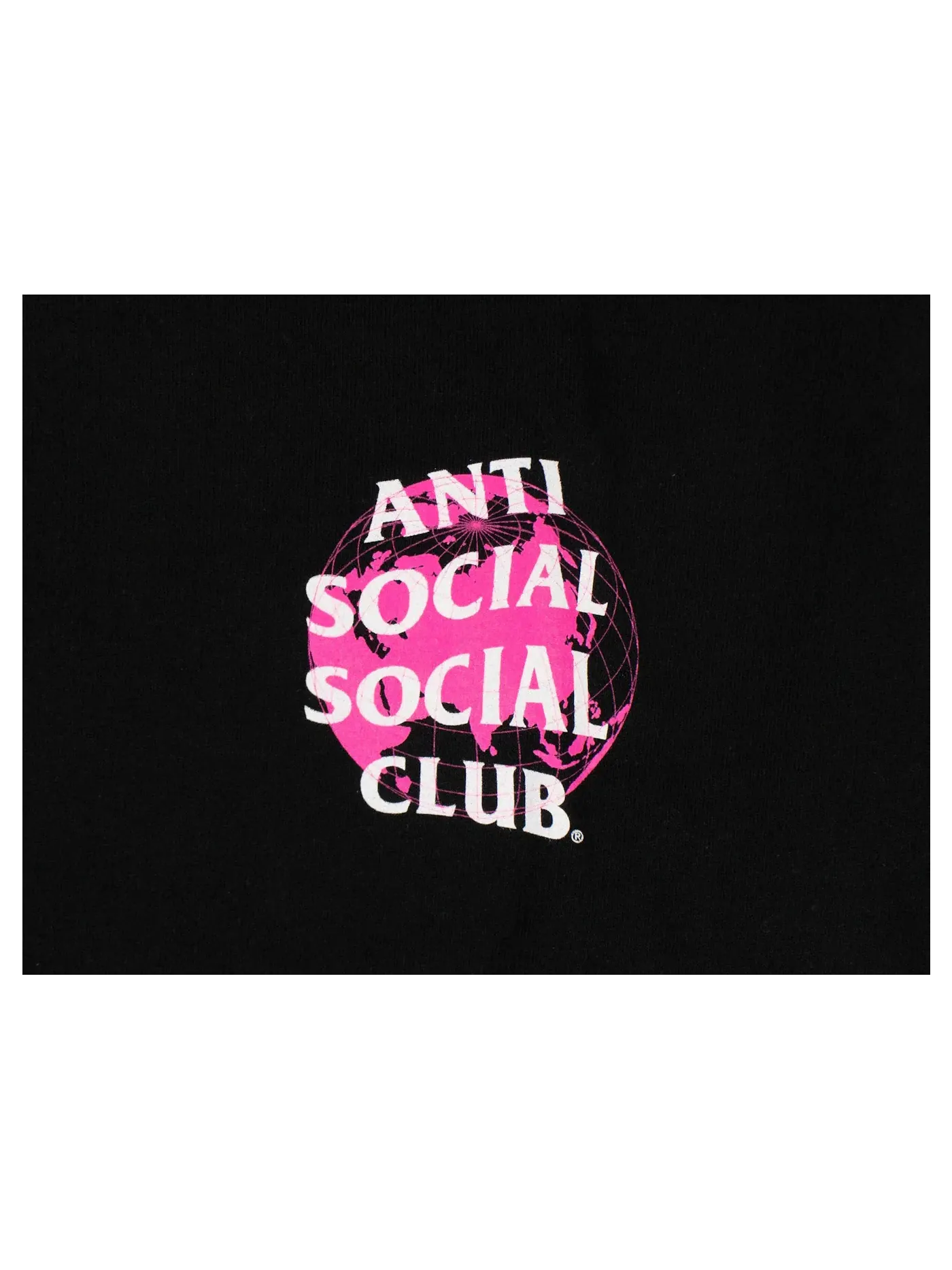 Мужской худи с принтом Puli Hoodie Anti Social Social Club — изображение 3 из 3, черный