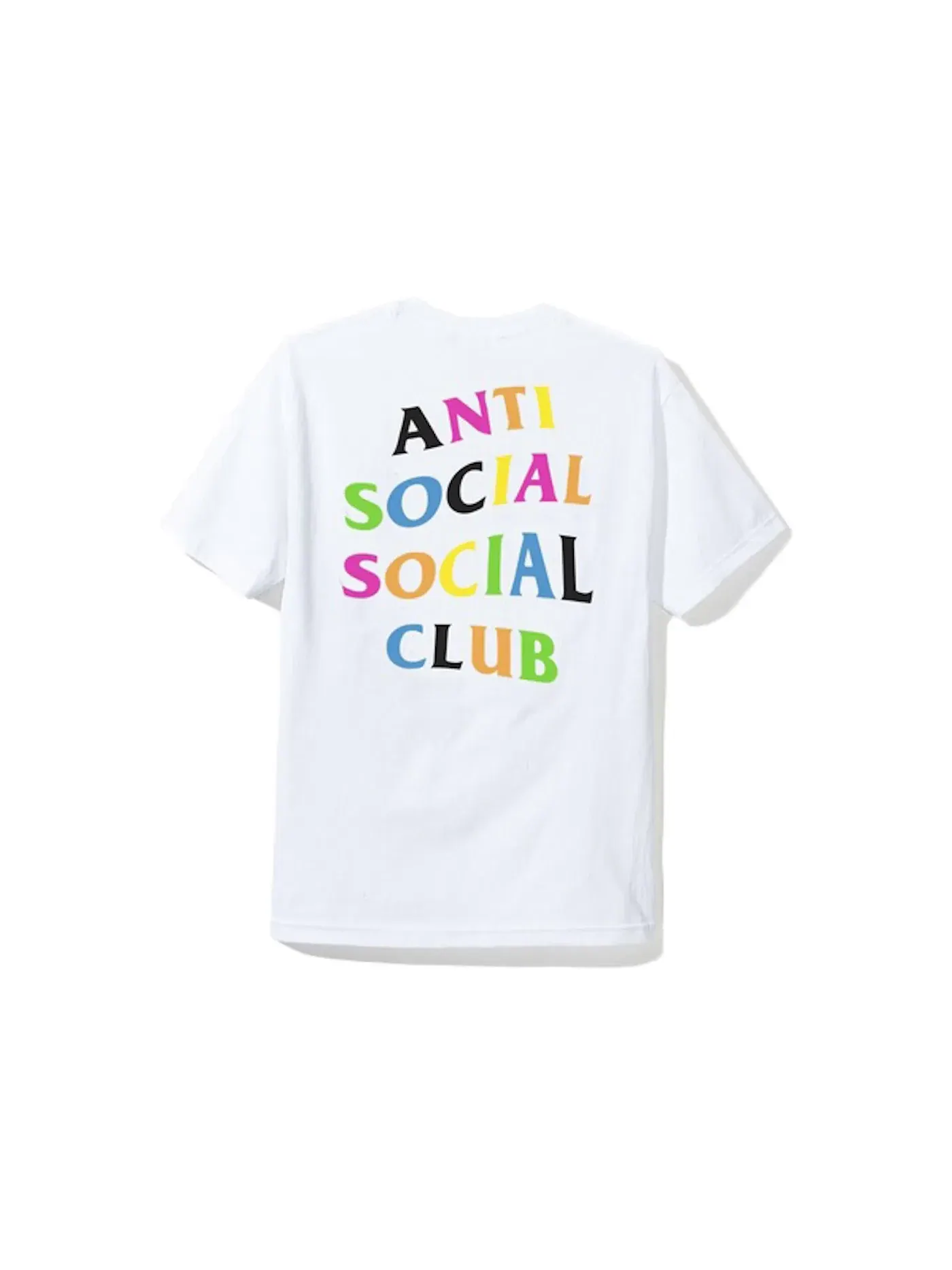 Мужская футболка с принтом Anti Social Social Club Tee — изображение 1 из 2, белый