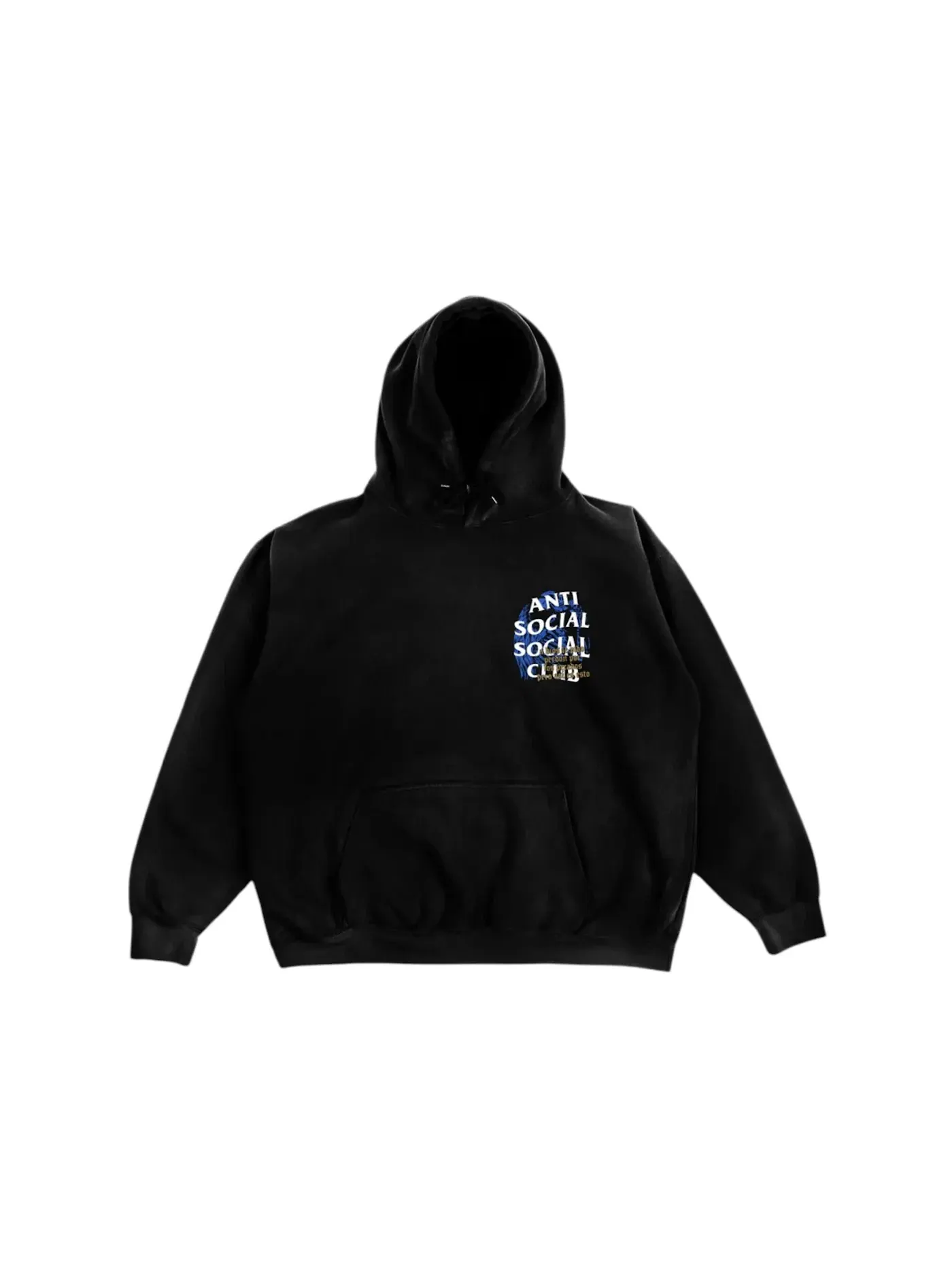 Мужской худи Sadboyz El Azul Anti Social Social Club — изображение 1 из 1, черный