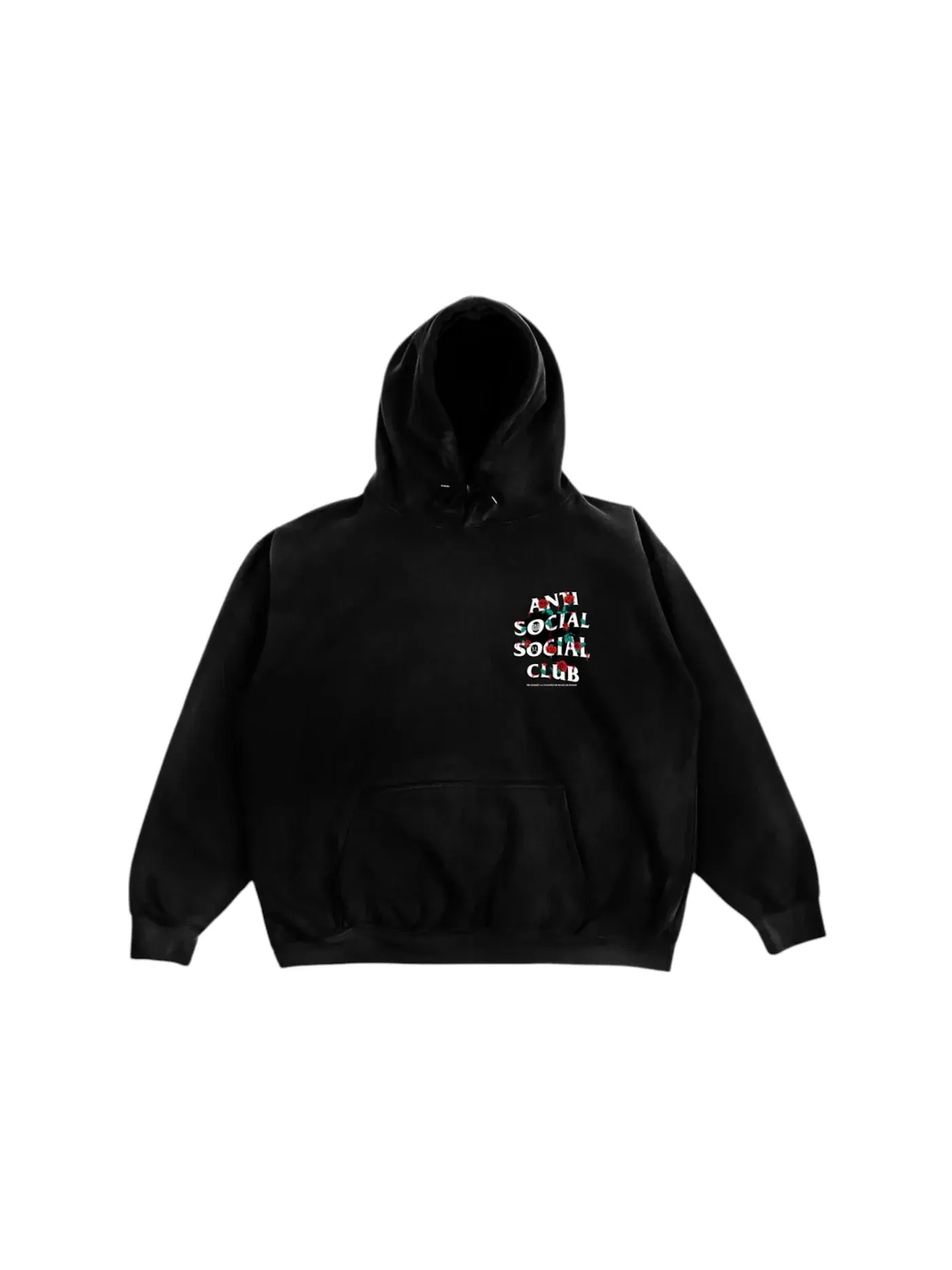 Мужской худи Sadboyz Miles De Rosas Anti Social Social Club — изображение 2 из 2, черный