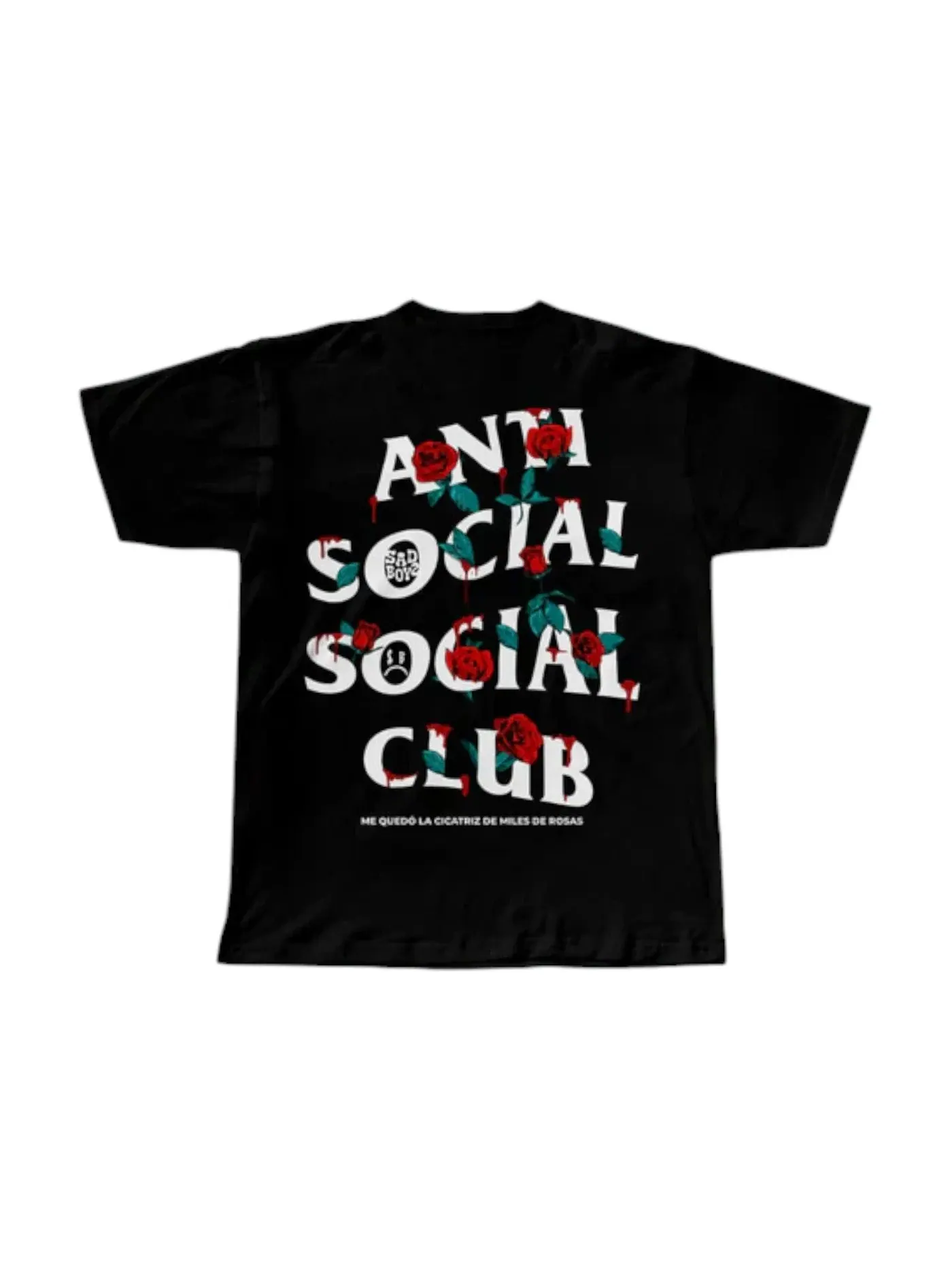 Мужская футболка с принтом Tee Anti Social Social Club — изображение 1 из 2, черный