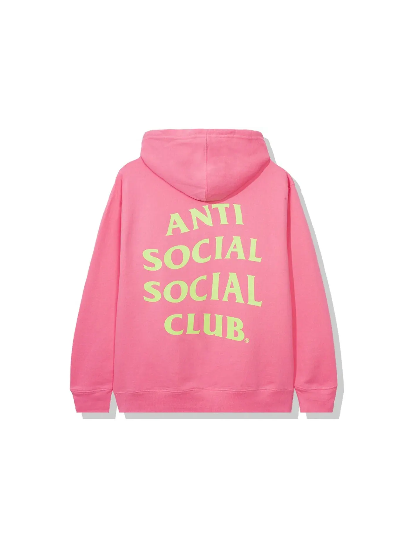 Мужской худи с принтом Samsies Hoodie Anti Social Social Club — изображение 1 из 2, розовый